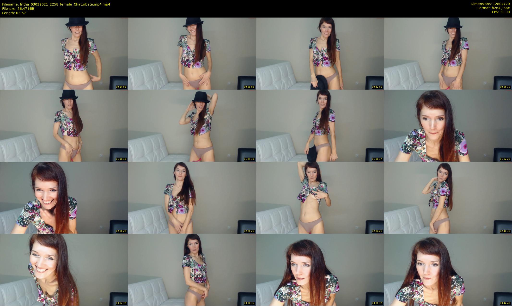 fritha — 4 minute Chaturbate female cam show recording, 720p, Mar 3, 2021