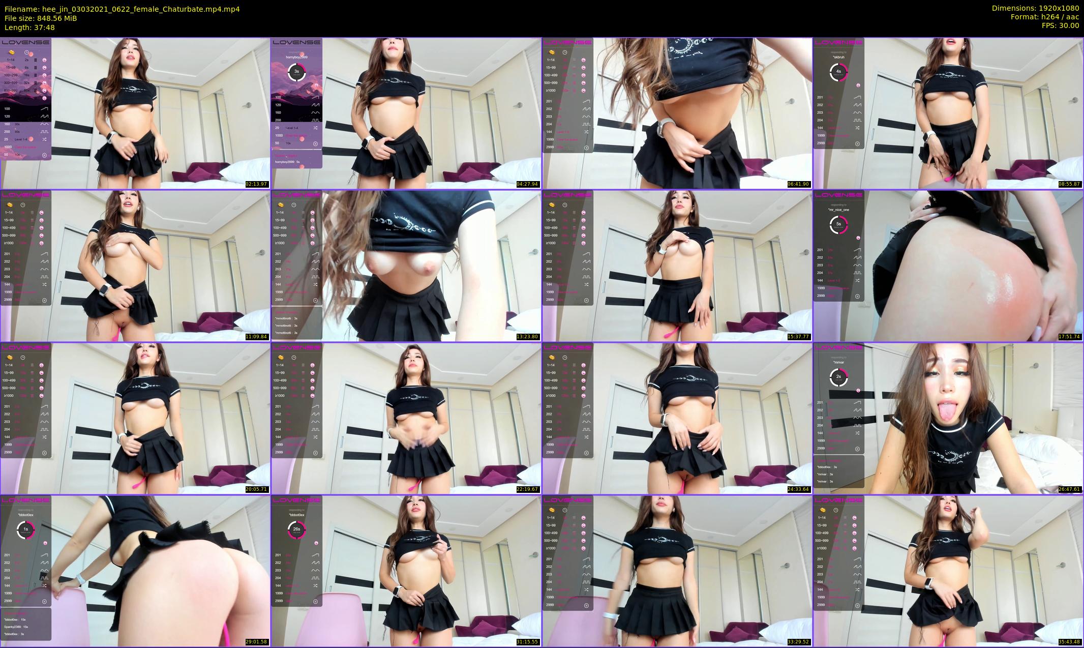 hee_jin — 38 minute Chaturbate female cam show recording, 1080p, Mar 3, 2021
