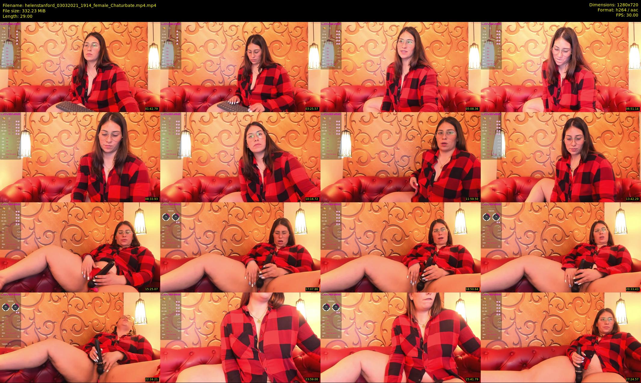 helenstanford — 29 minute Chaturbate female cam show recording, 720p, Mar 3, 2021