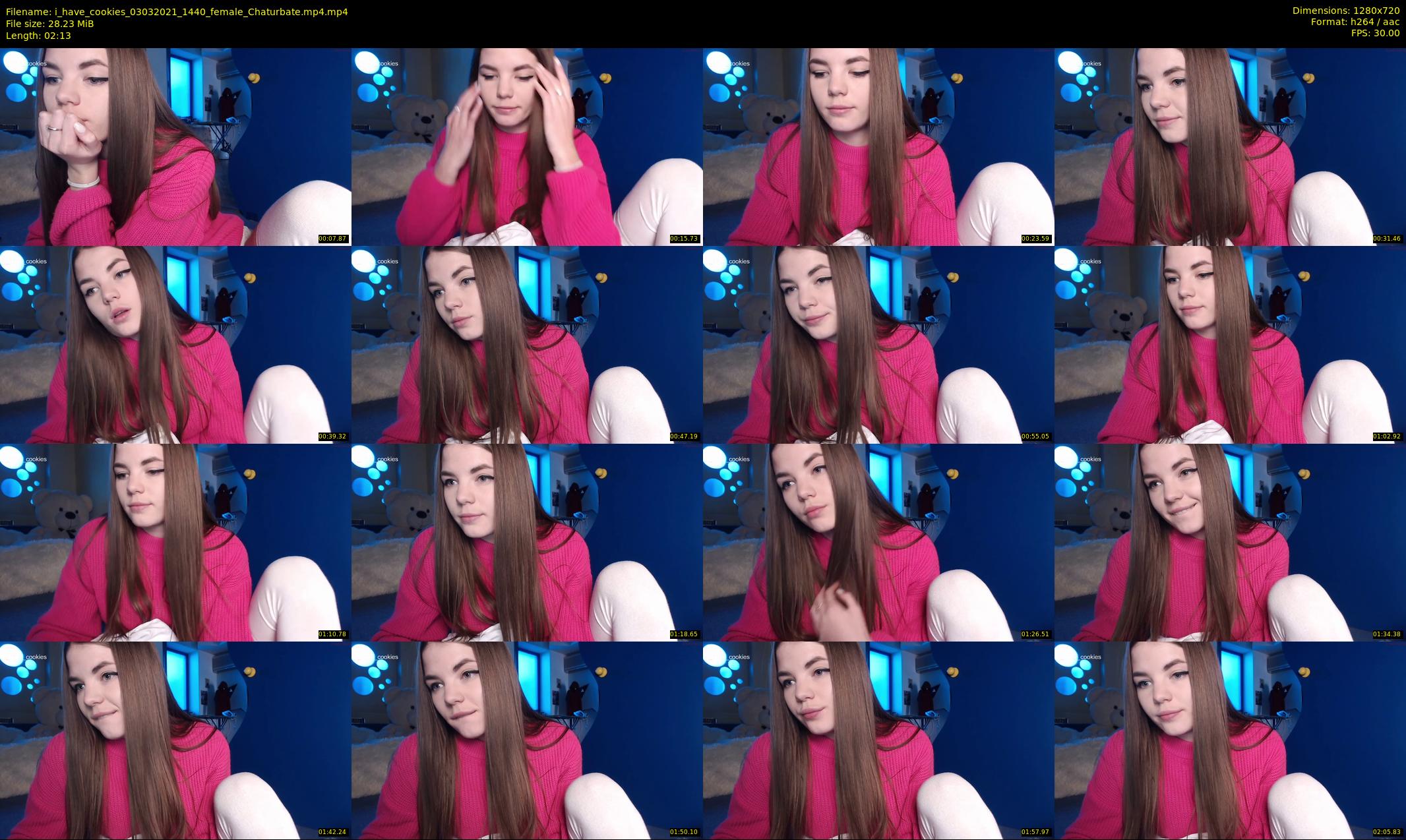 i_have_cookies — 3 minute Chaturbate female cam show recording, 720p, Mar 3, 2021