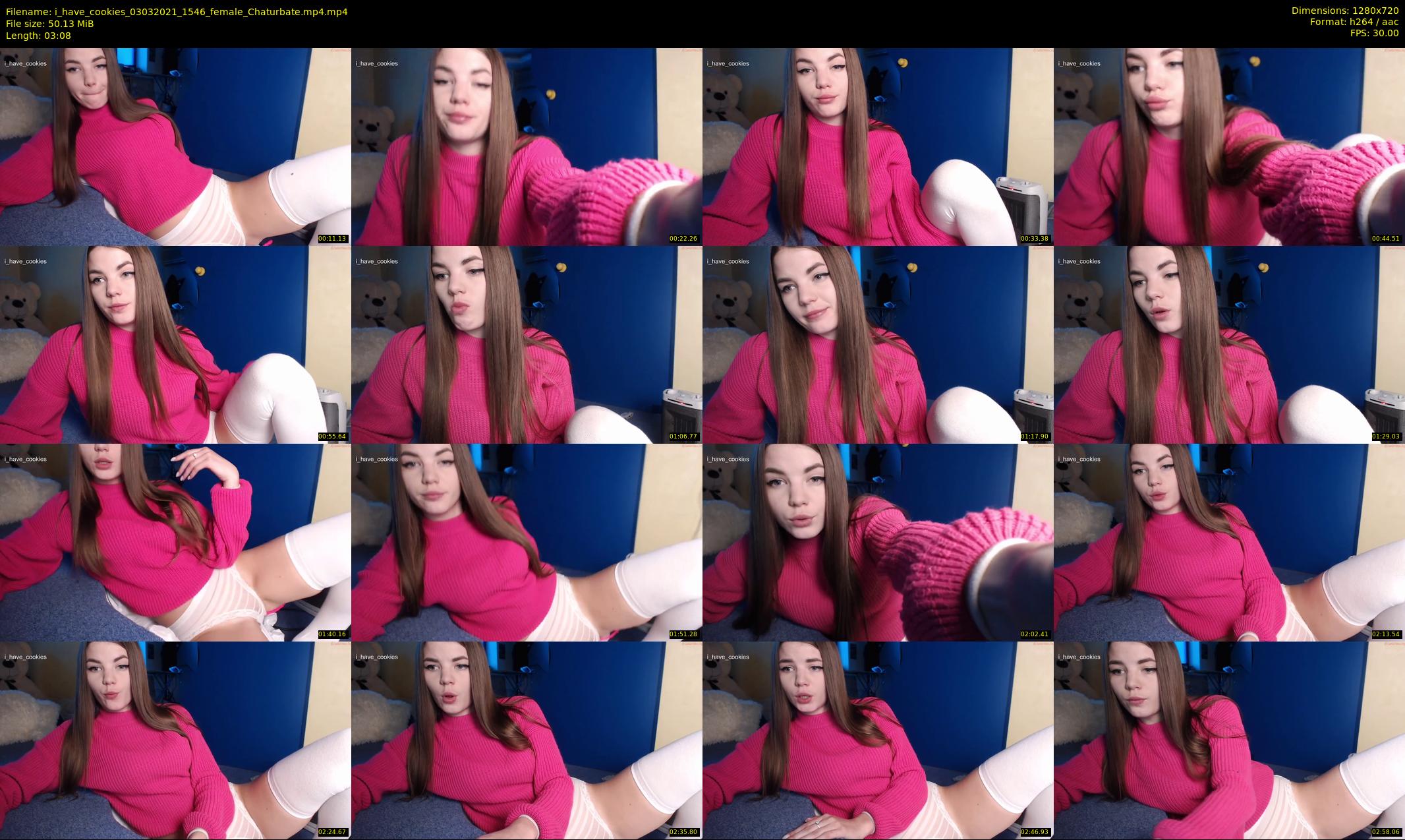 i_have_cookies — 4 minute Chaturbate female cam show recording, 720p, Mar 3, 2021