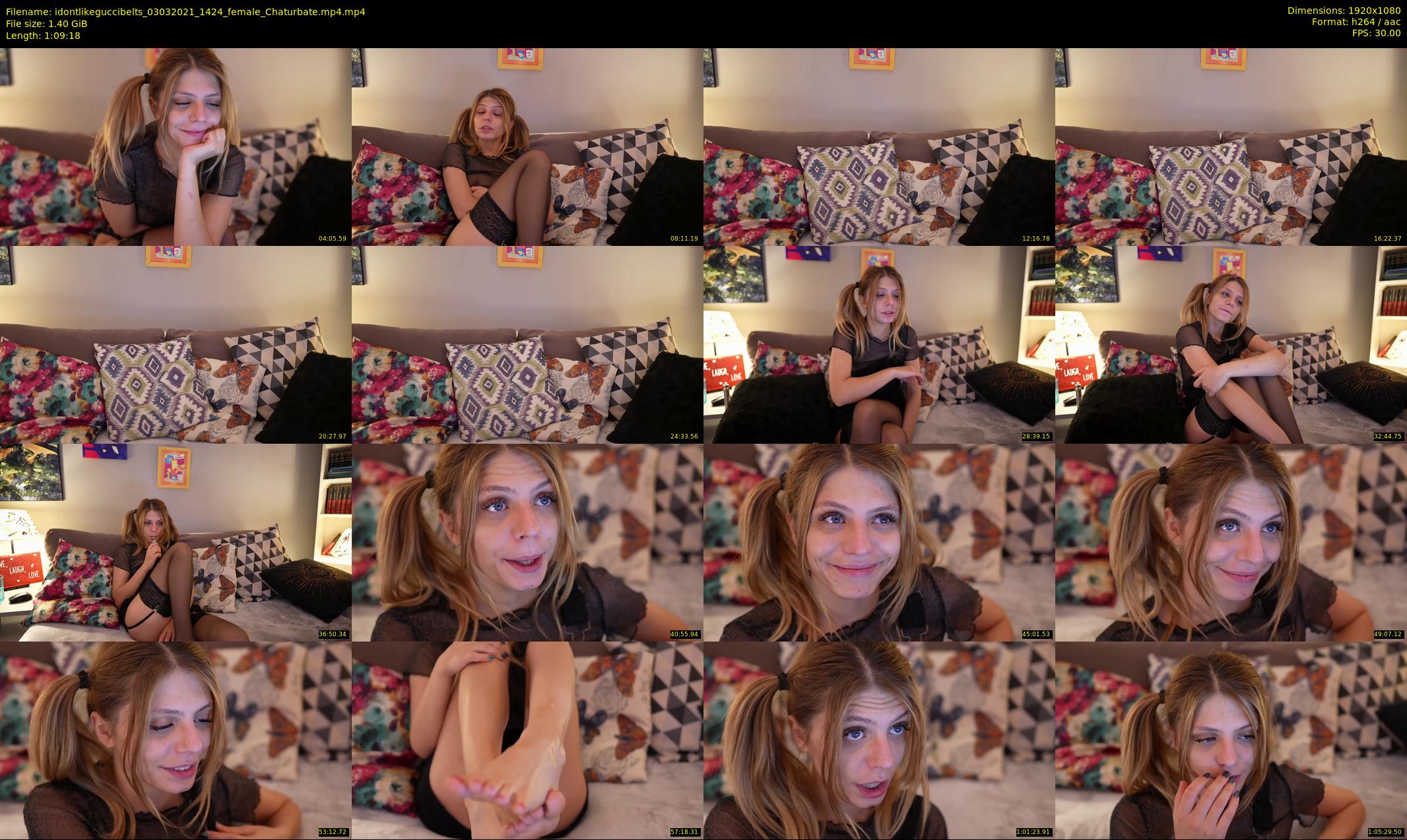 idontlikeguccibelts — 70 minute Chaturbate female cam show recording, 1080p, Mar 3, 2021