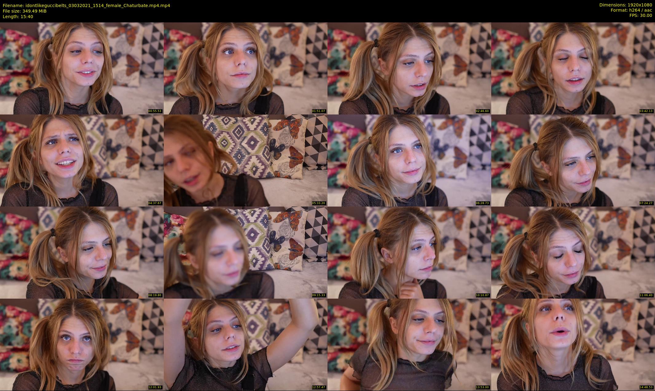idontlikeguccibelts — 16 minute Chaturbate female cam show recording, 1080p, Mar 3, 2021