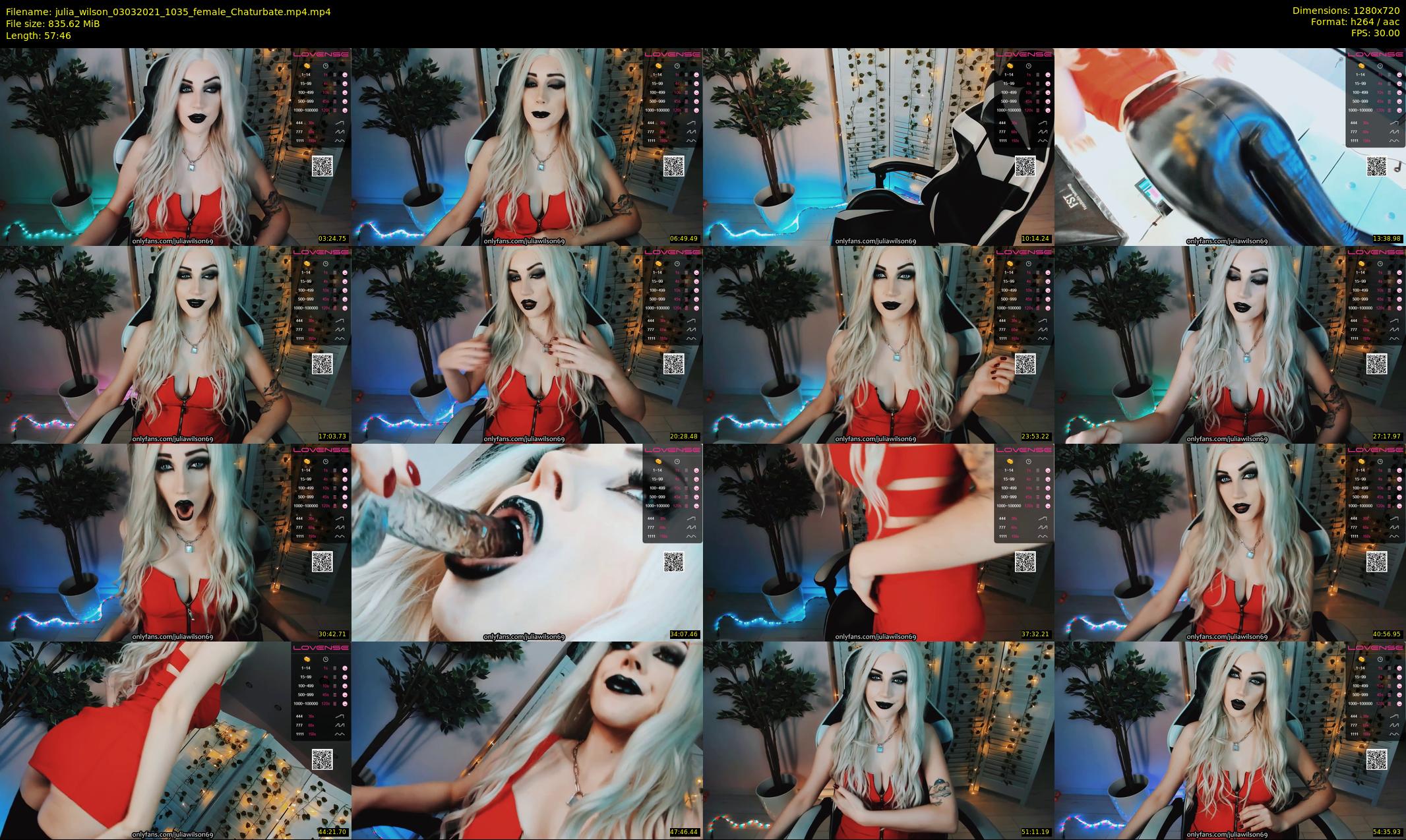 julia_wilson — 58 minute Chaturbate female cam show recording, 720p, Mar 3, 2021