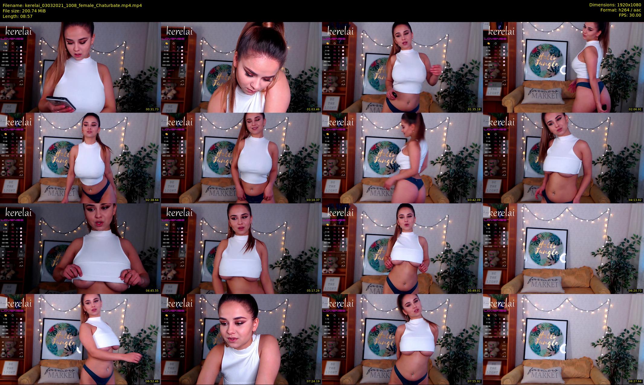 kerelai — 9 minute Chaturbate female cam show recording, 1080p, Mar 3, 2021