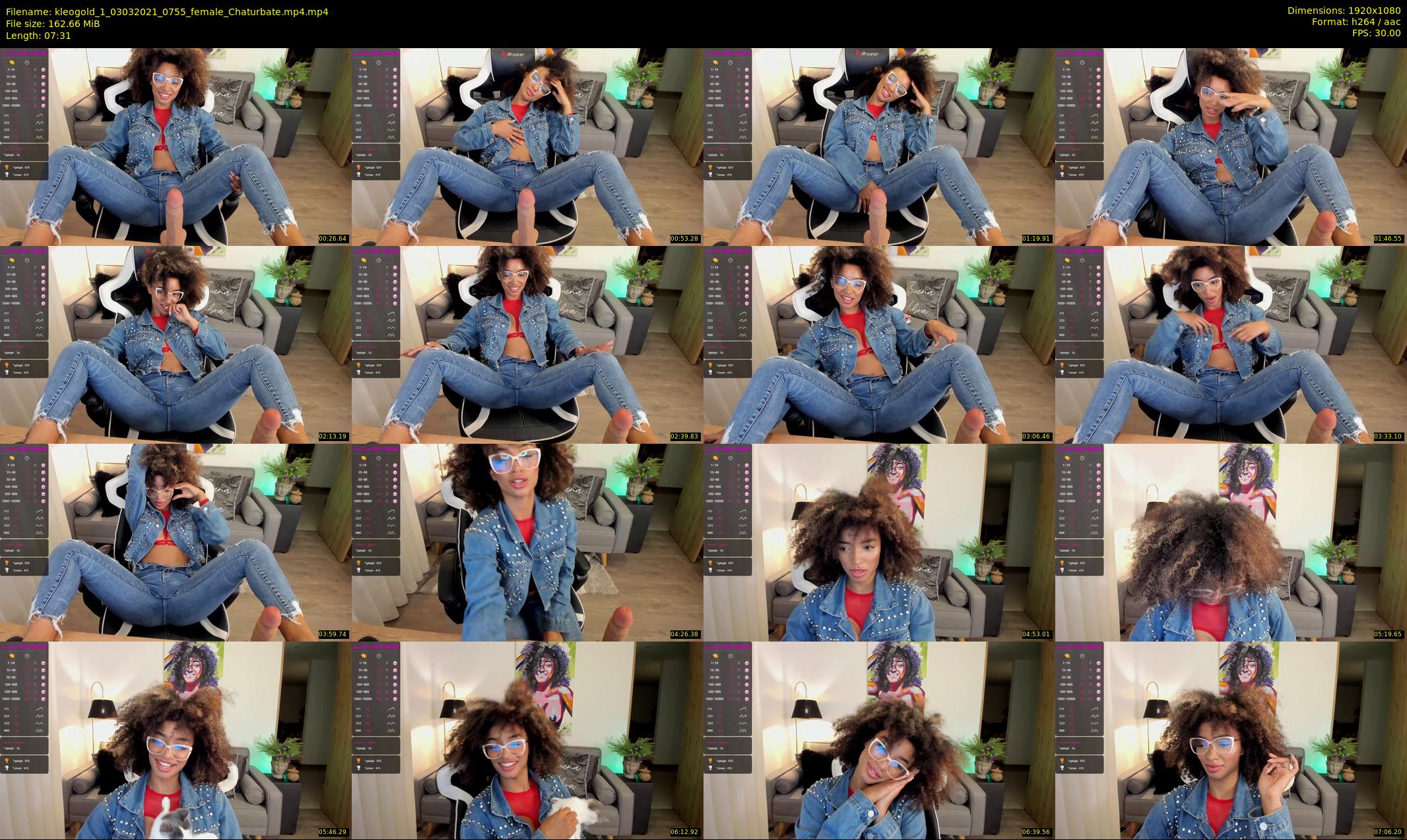 kleogold_1 — 8 minute Chaturbate female cam show recording, 1080p, Mar 3, 2021