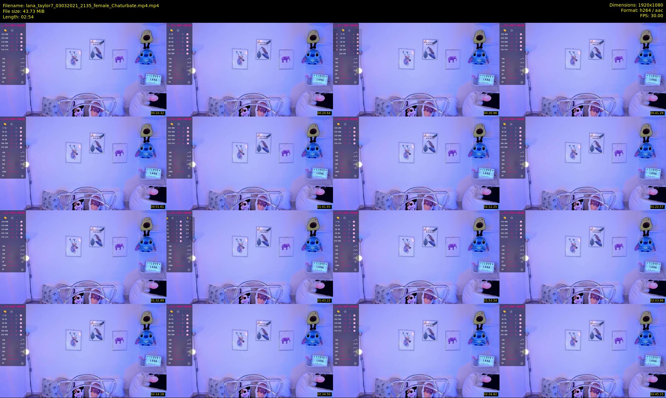 lana_taylor7 — 3 minute Chaturbate female cam show recording, 1080p, Mar 3, 2021