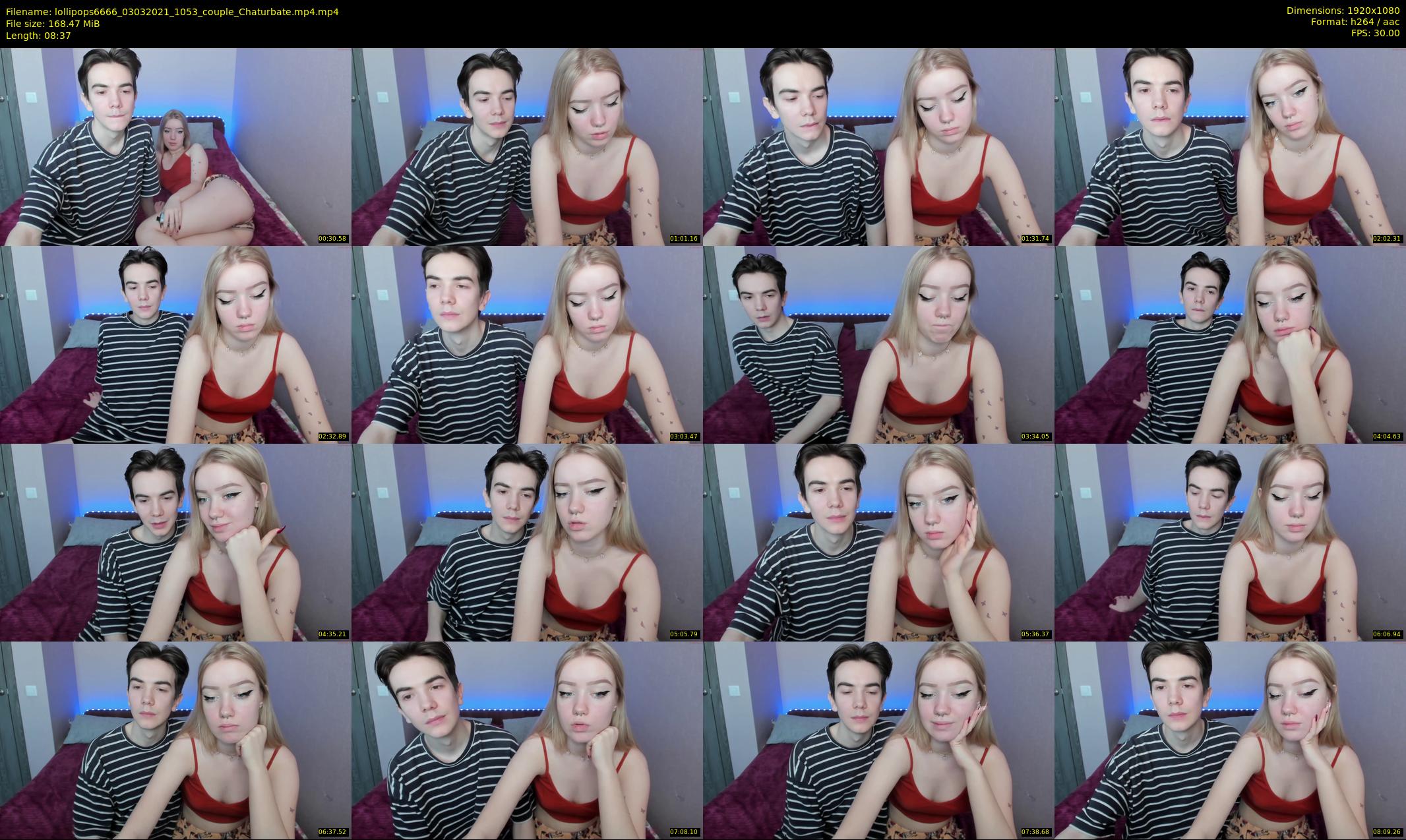 lollipops6666 — 9 minute Chaturbate couple cam show recording, 1080p, Mar 3, 2021