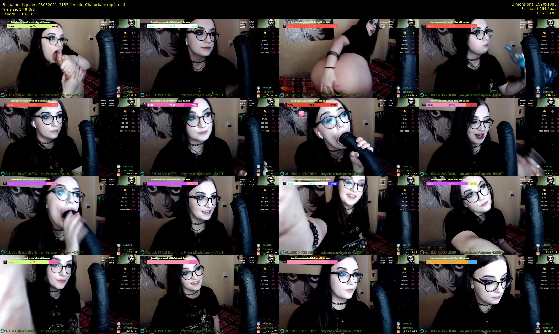 lsqueen — 71 minute Chaturbate female cam show recording, 1080p, Mar 3, 2021