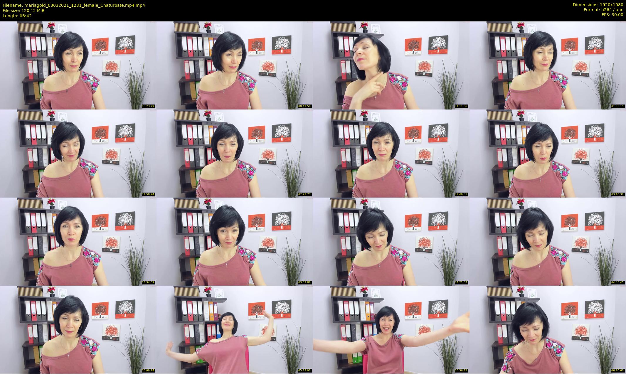 mariagold — 7 minute Chaturbate female cam show recording, 1080p, Mar 3, 2021