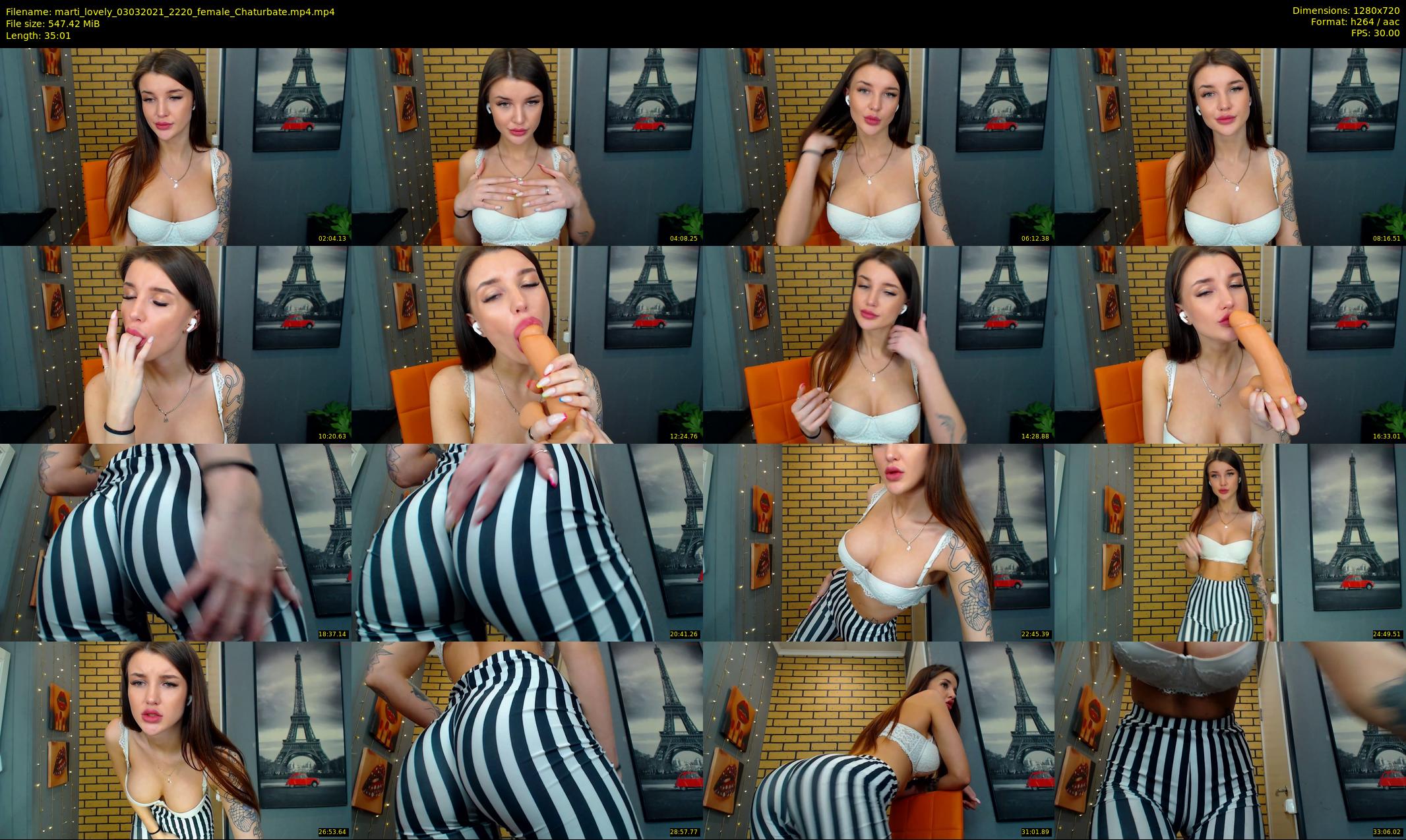 marti_lovely — 36 minute Chaturbate female cam show recording, 720p, Mar 3, 2021