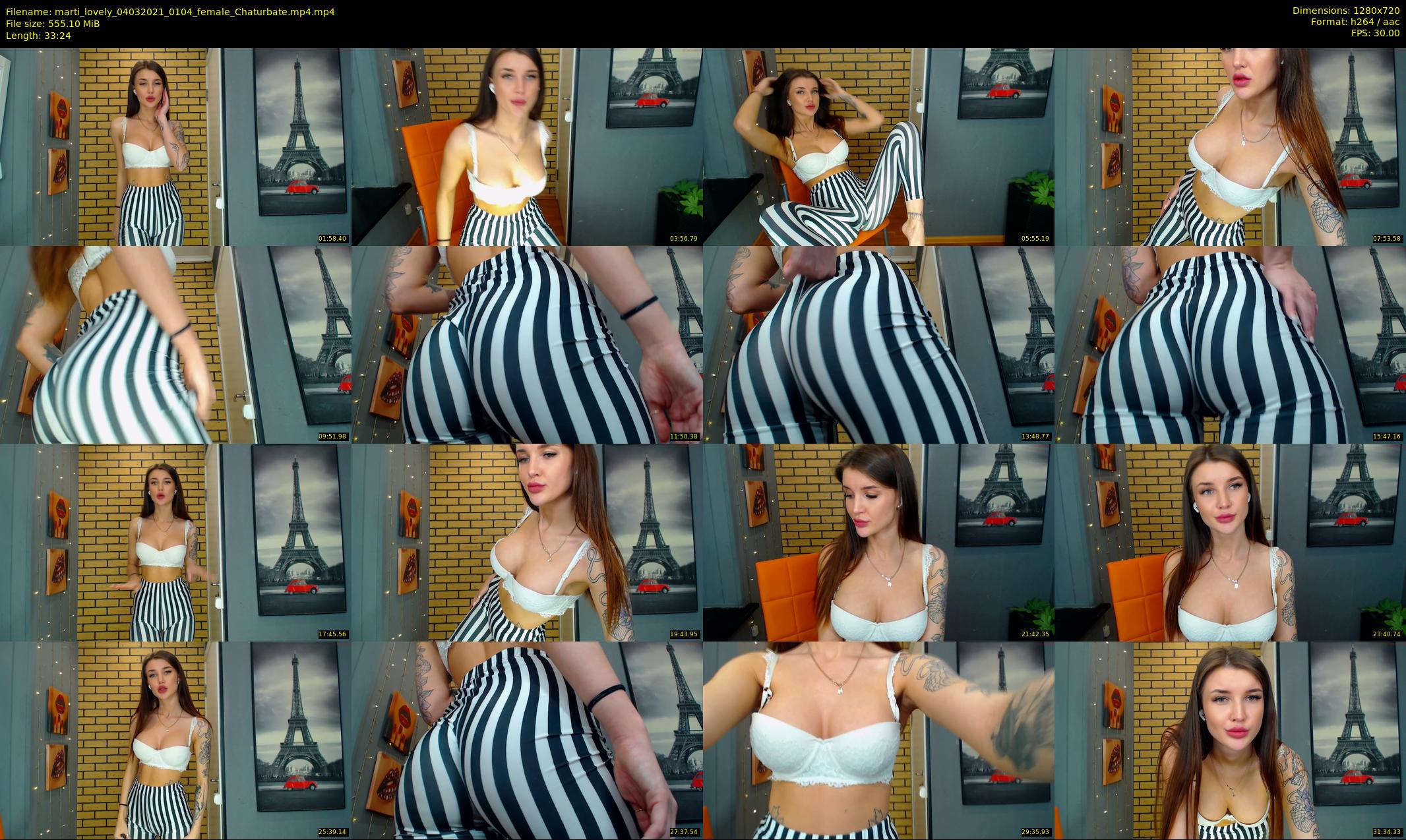 marti_lovely — 34 minute Chaturbate female cam show recording, 720p, Mar 4, 2021