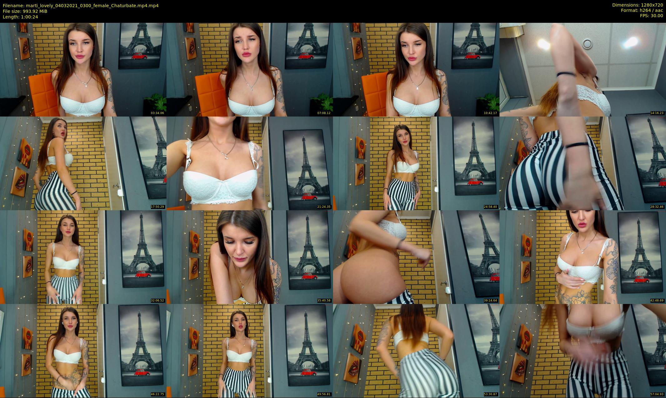 marti_lovely — 61 minute Chaturbate female cam show recording, 720p, Mar 4, 2021