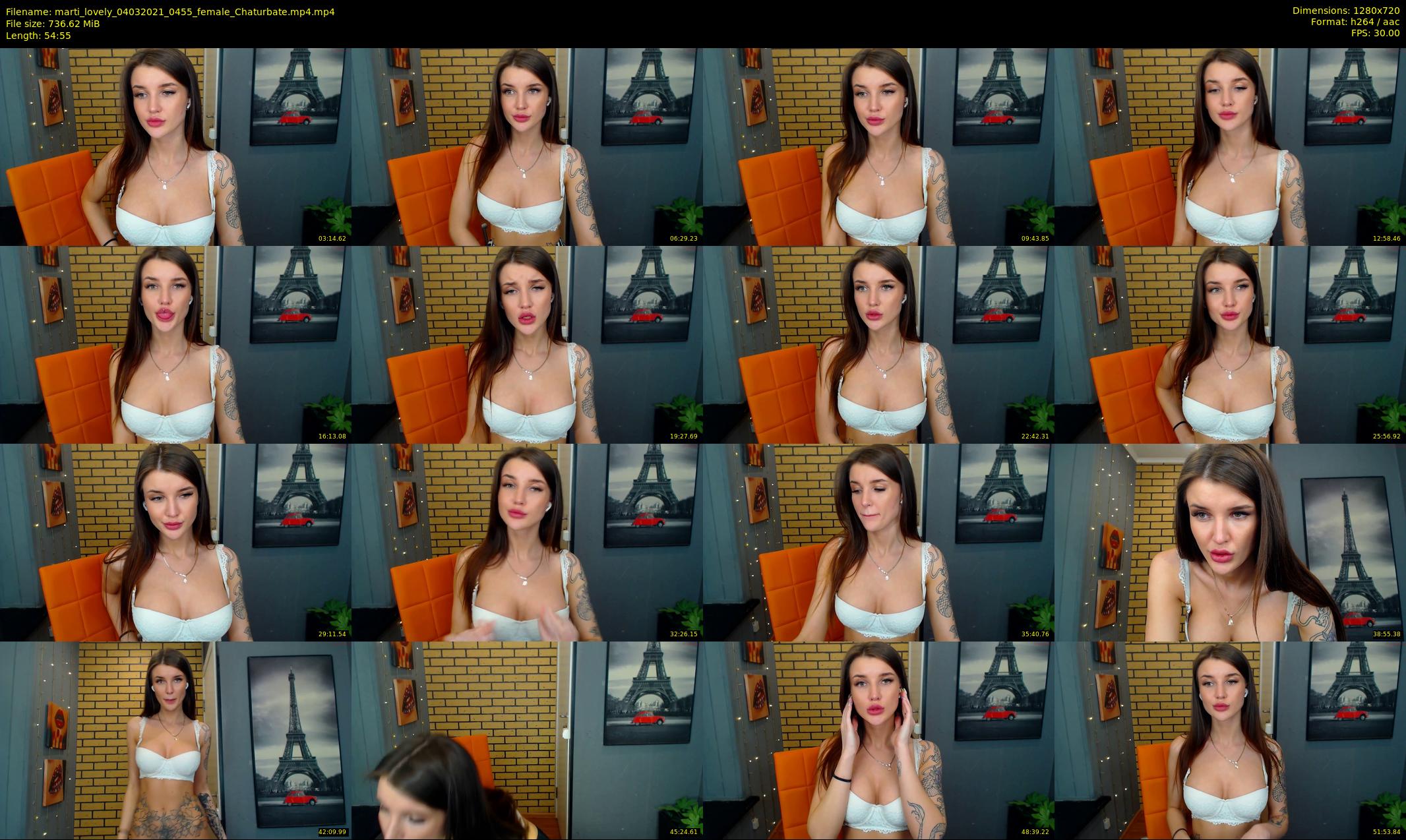 marti_lovely — 55 minute Chaturbate female cam show recording, 720p, Mar 4, 2021