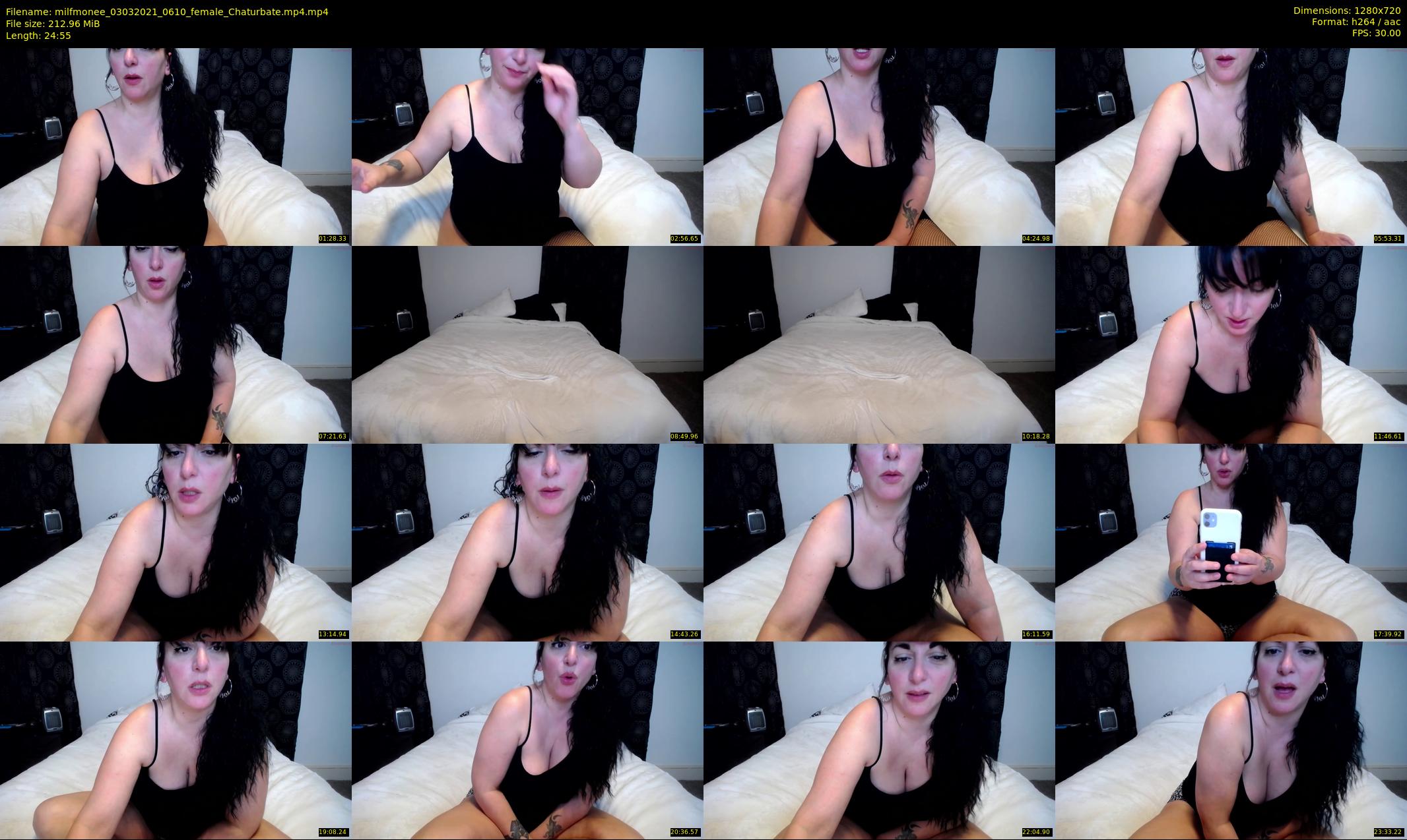 milfmonee — 25 minute Chaturbate female cam show recording, 720p, Mar 3, 2021