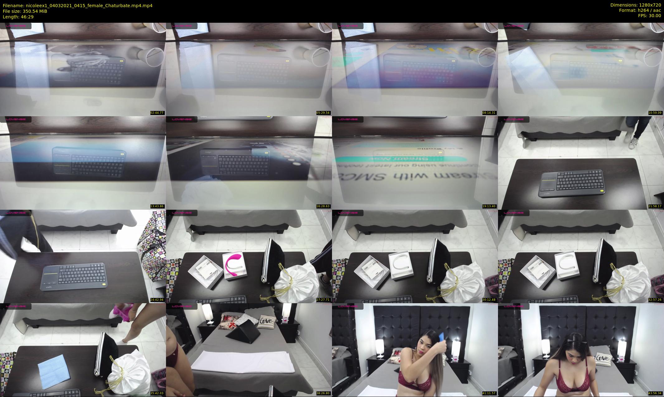 nicoleex1 — 47 minute Chaturbate female cam show recording, 720p, Mar 4, 2021