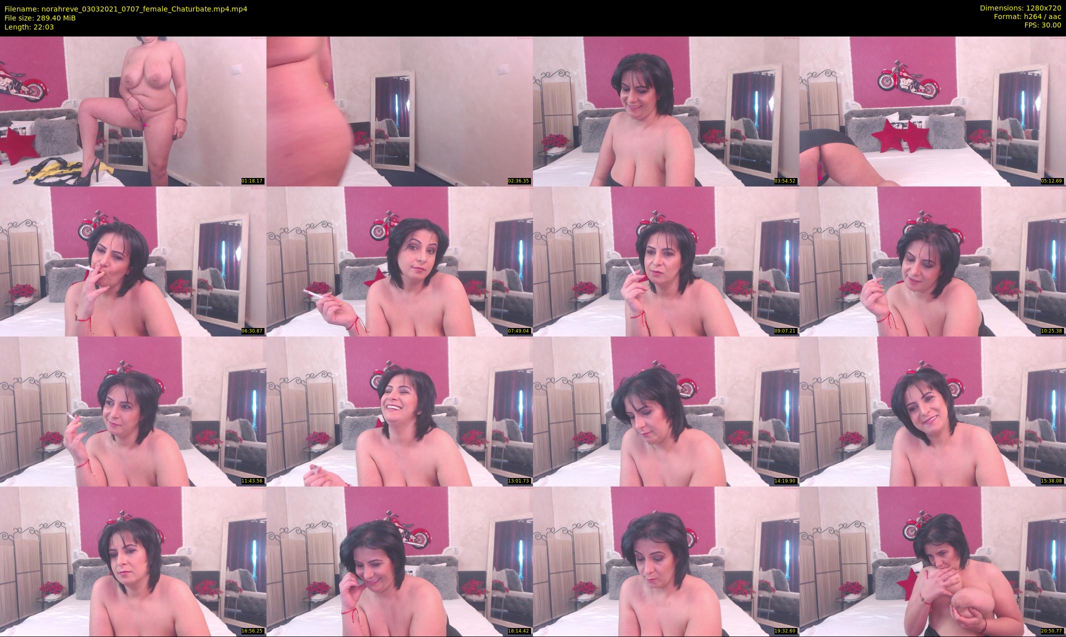 norahreve — 23 minute Chaturbate female cam show recording, 720p, Mar 3, 2021