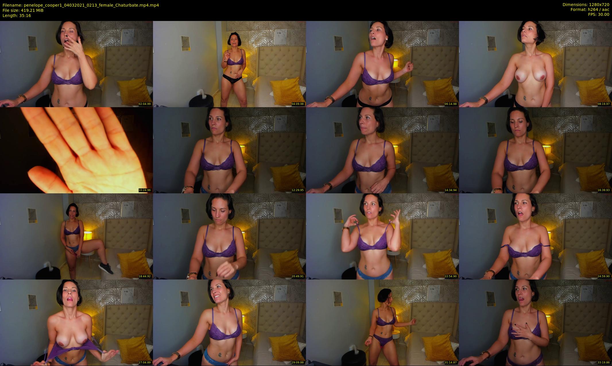 penelope_cooper1 — 36 minute Chaturbate female cam show recording, 720p, Mar 4, 2021