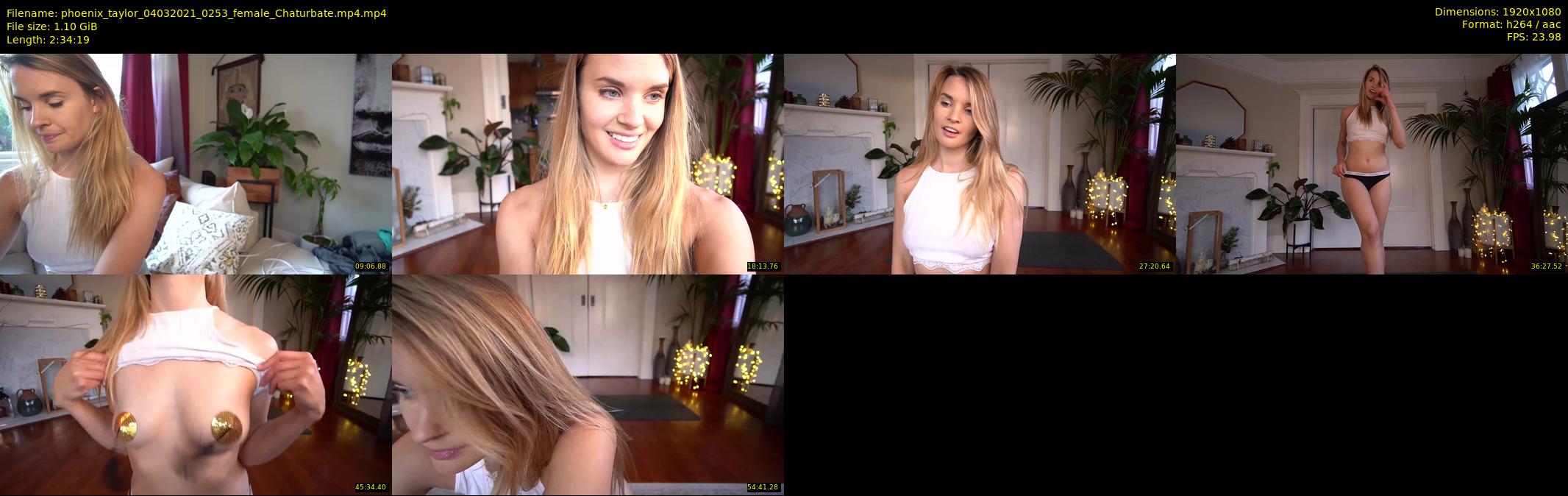 phoenix_taylor — 155 minute Chaturbate female cam show recording, 1080p, Mar 4, 2021