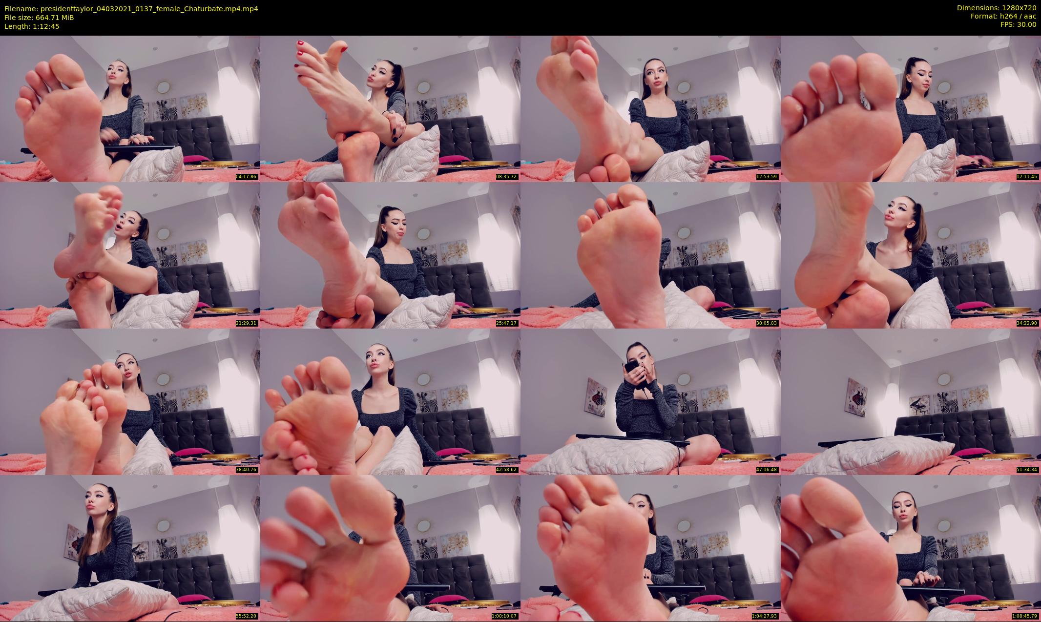 presidenttaylor — 73 minute Chaturbate female cam show recording, 720p, Mar 4, 2021