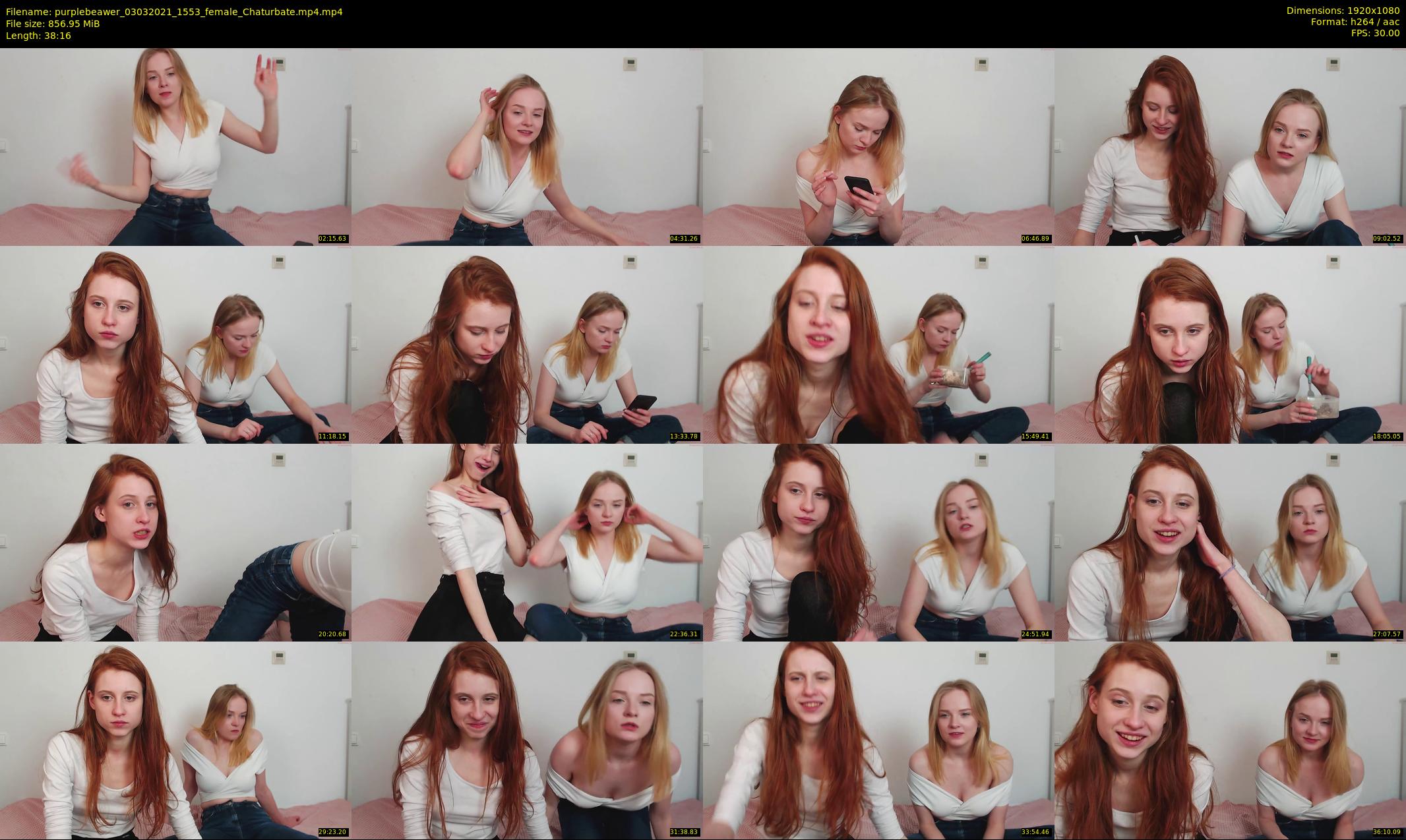 purplebeawer — 39 minute Chaturbate female cam show recording, 1080p, Mar 3, 2021