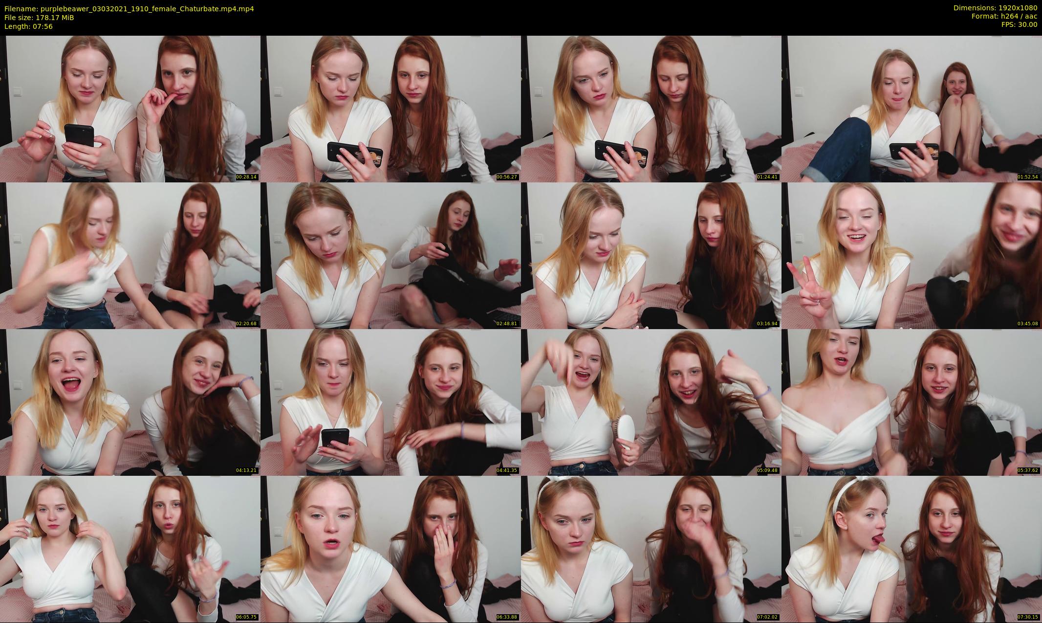 purplebeawer — 8 minute Chaturbate female cam show recording, 1080p, Mar 3, 2021