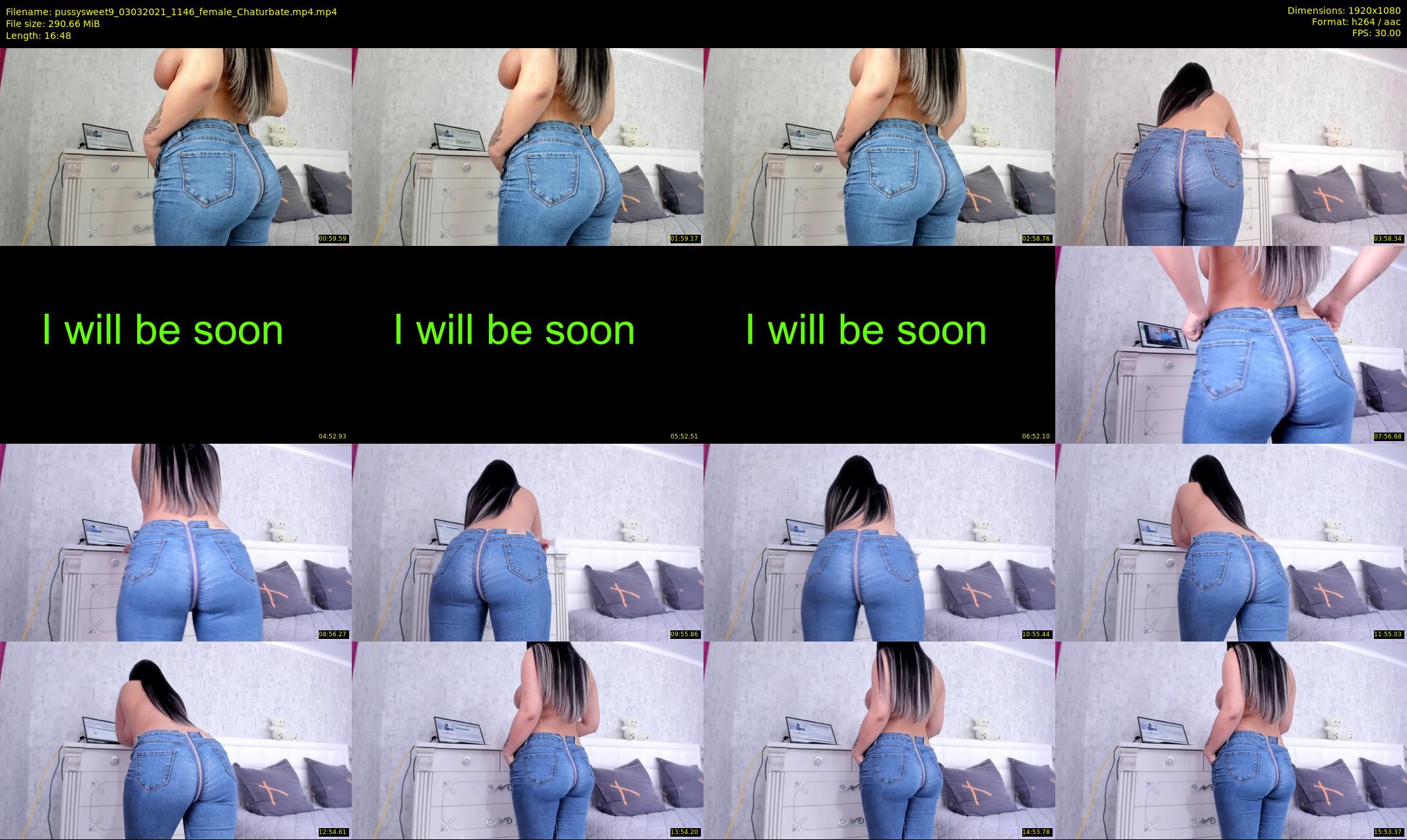 pussysweet9 — 17 minute Chaturbate female cam show recording, 1080p, Mar 3, 2021