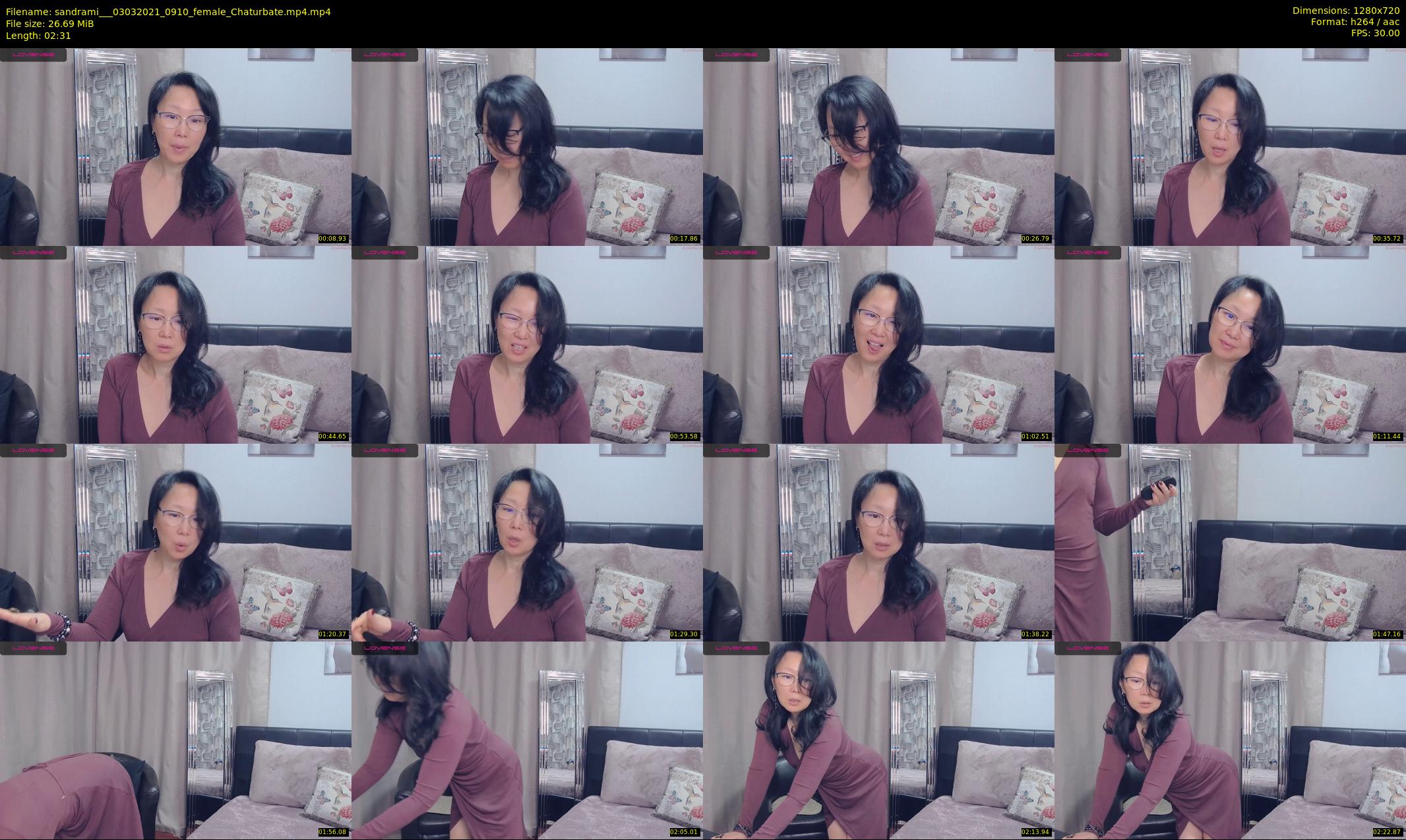 sandrami__ — 3 minute Chaturbate female cam show recording, 720p, Mar 3, 2021