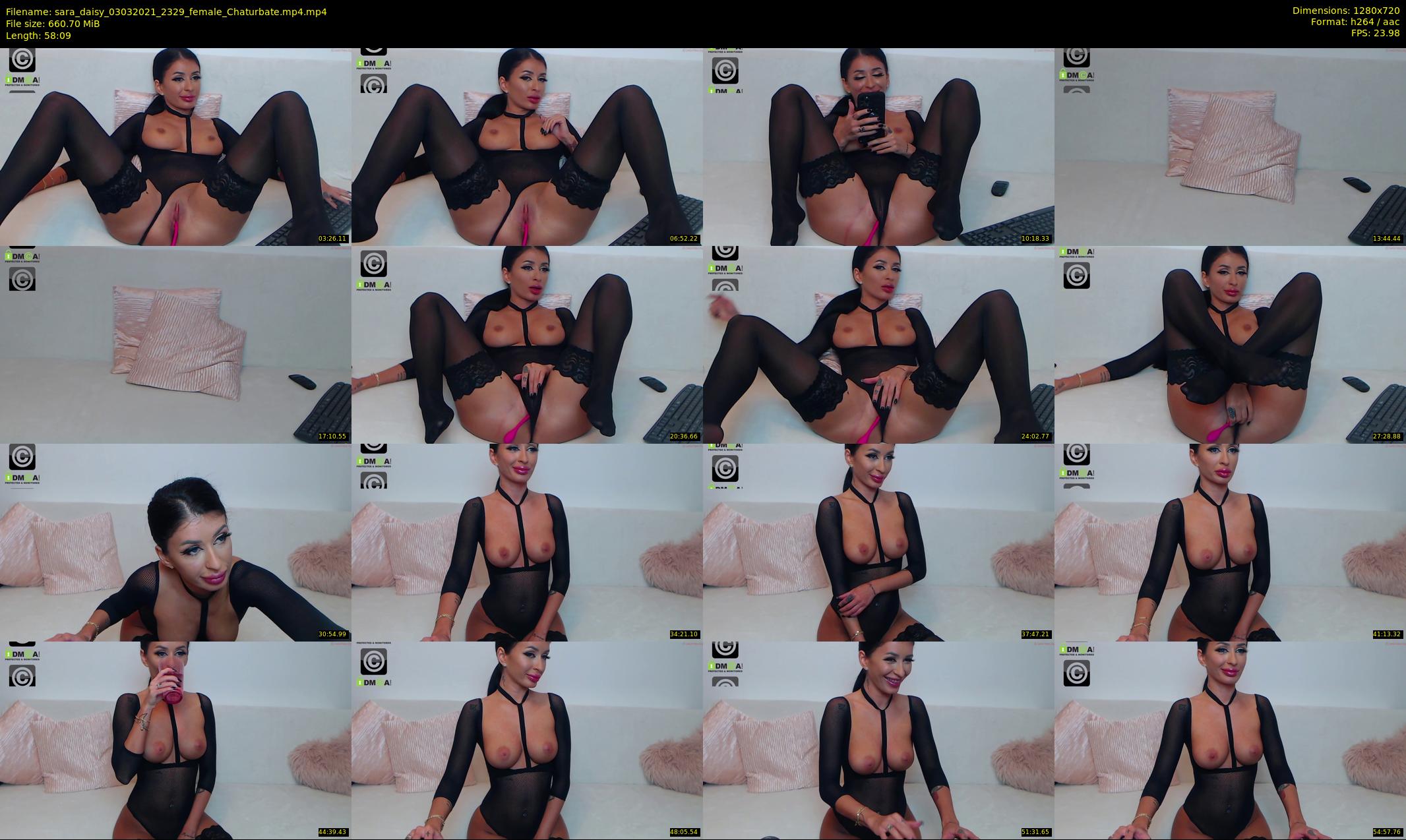 sara_daisy — 59 minute Chaturbate female cam show recording, 720p, Mar 3, 2021