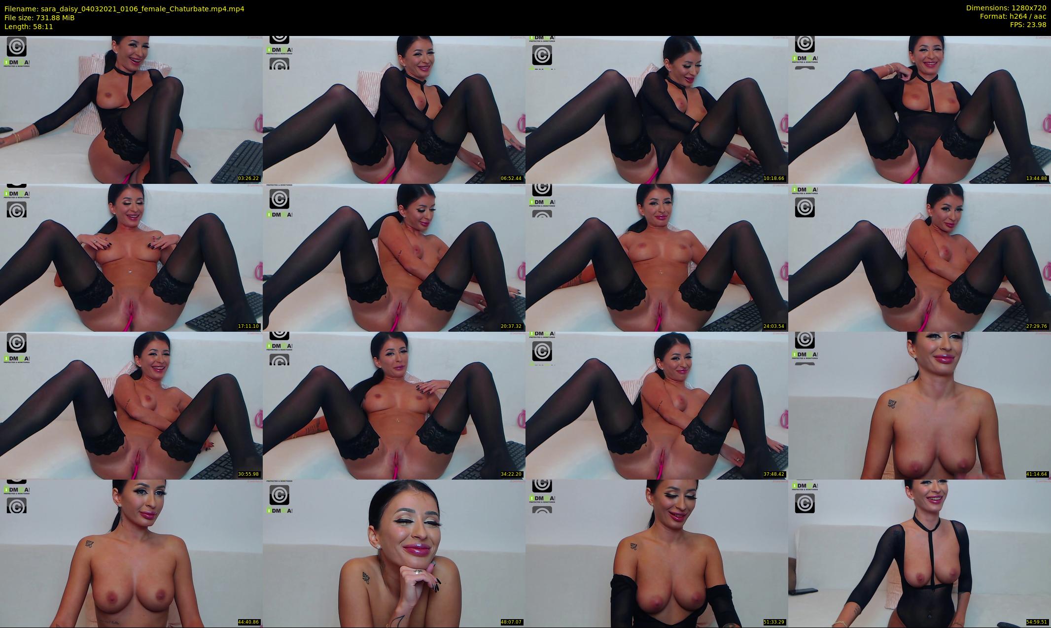 sara_daisy — 59 minute Chaturbate female cam show recording, 720p, Mar 4, 2021