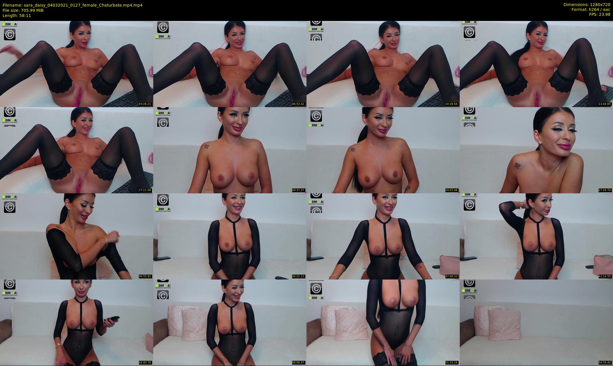 sara_daisy — 59 minute Chaturbate female cam show recording, 720p, Mar 4, 2021
