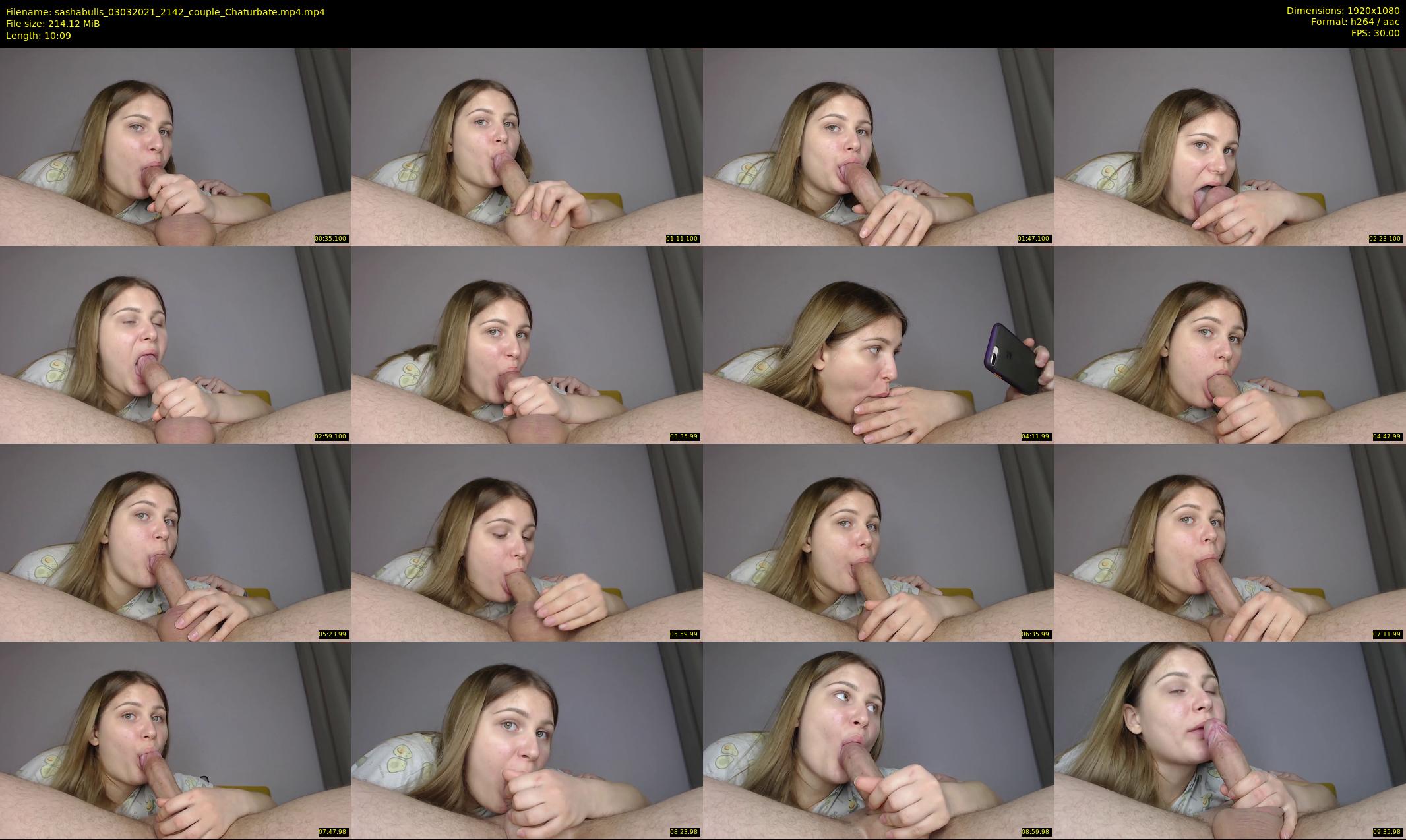 sashabulls — 11 minute Chaturbate couple cam show recording, 1080p, Mar 3, 2021