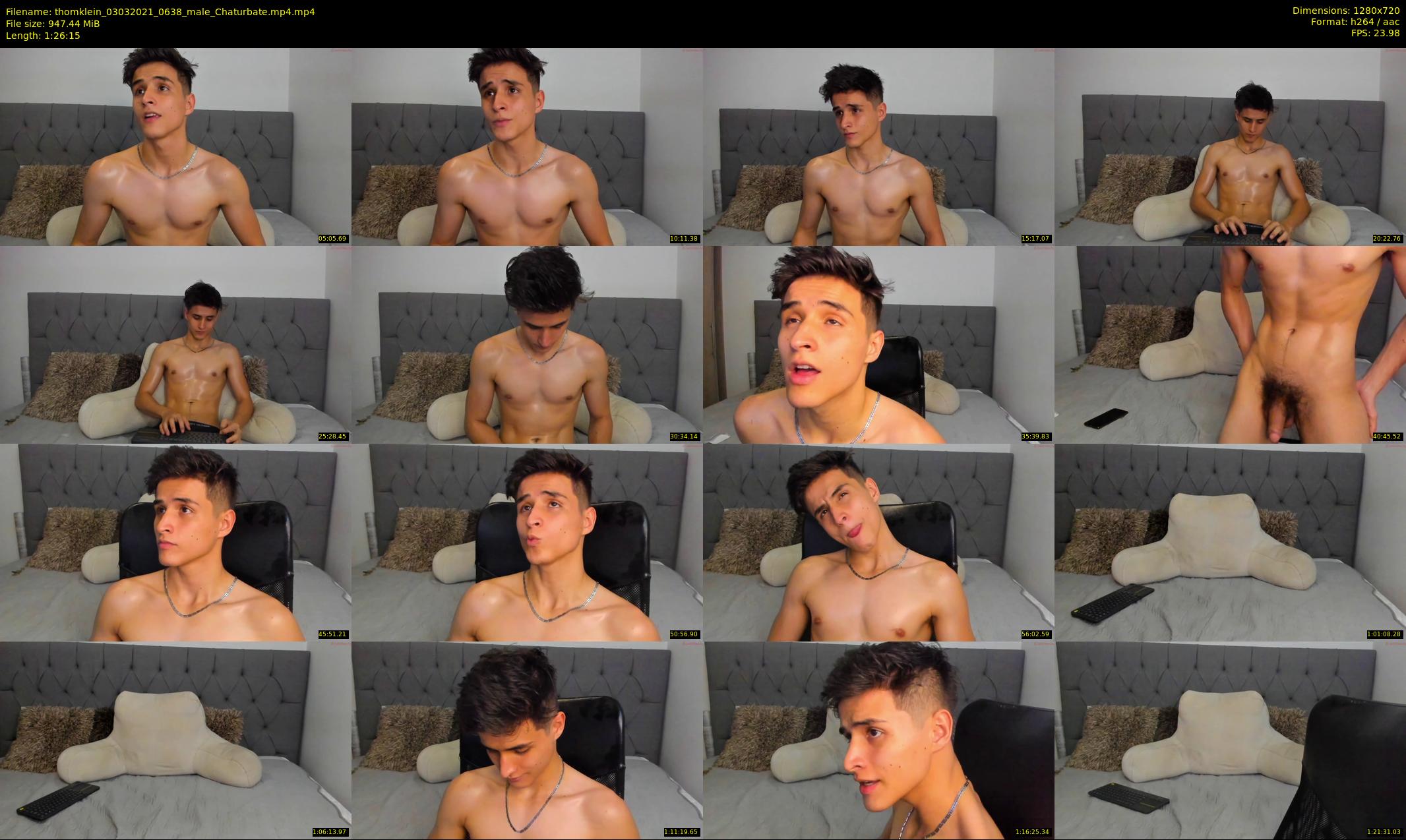 thomklein — 87 minute Chaturbate male cam show recording, 720p, Mar 3, 2021