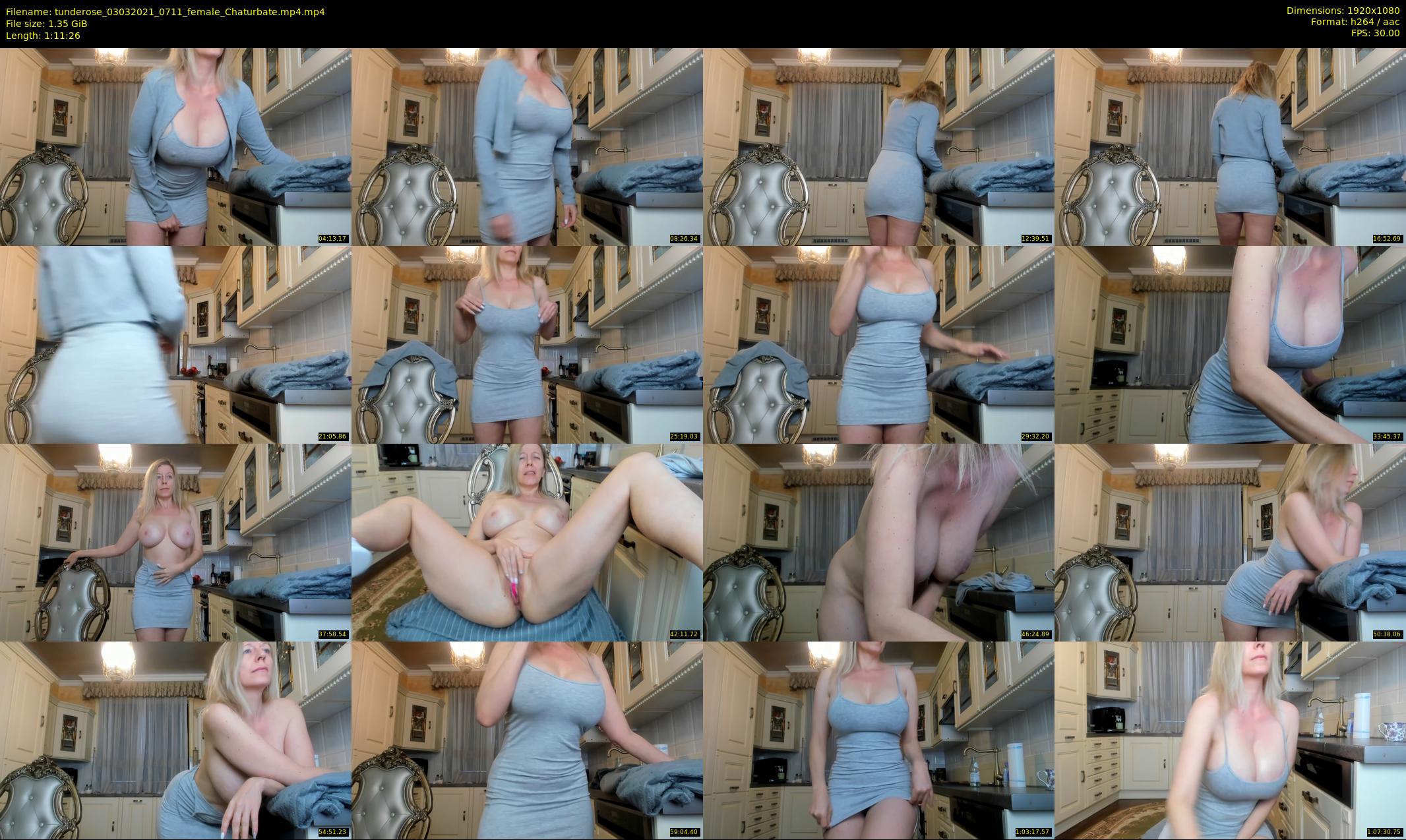 tunderose — 72 minute Chaturbate female cam show recording, 1080p, Mar 3, 2021