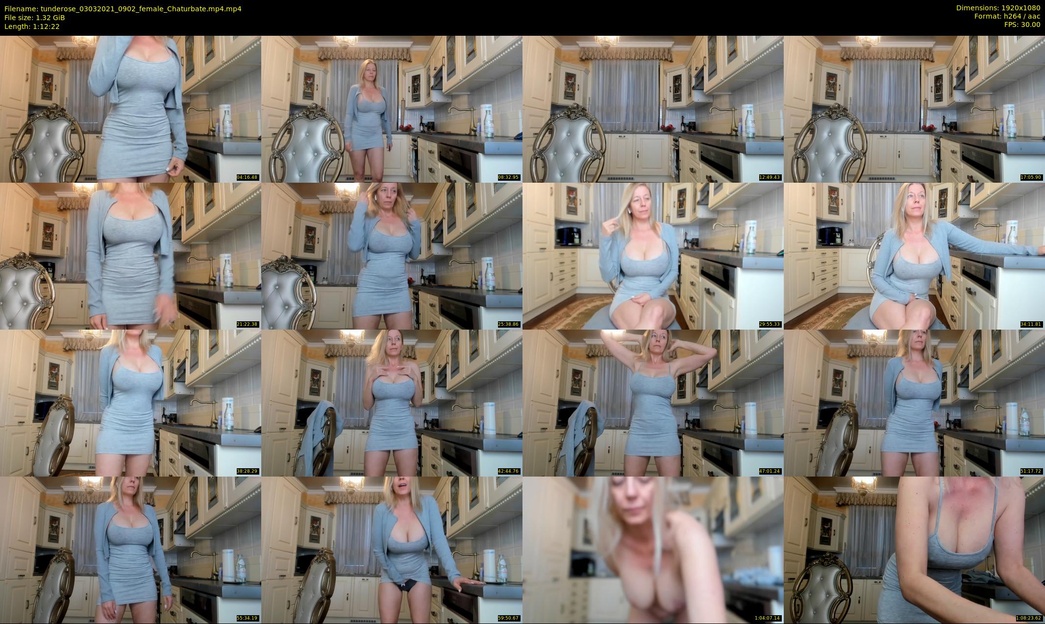 tunderose — 73 minute Chaturbate female cam show recording, 1080p, Mar 3, 2021