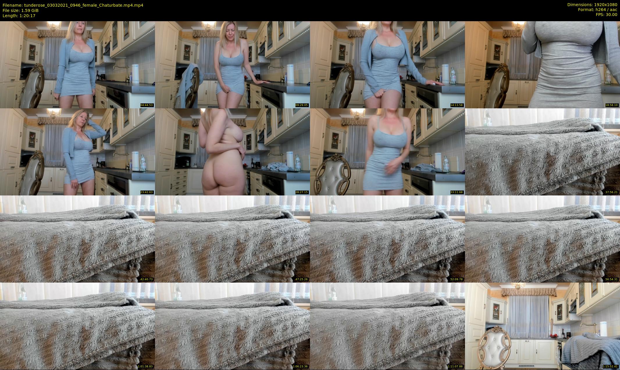tunderose — 81 minute Chaturbate female cam show recording, 1080p, Mar 3, 2021