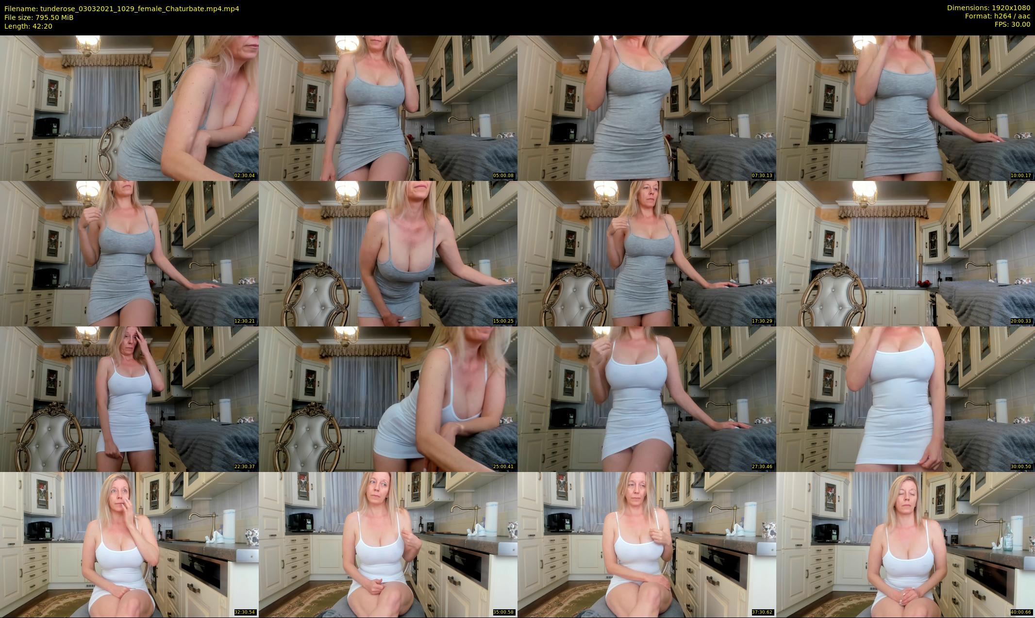 tunderose — 43 minute Chaturbate female cam show recording, 1080p, Mar 3, 2021