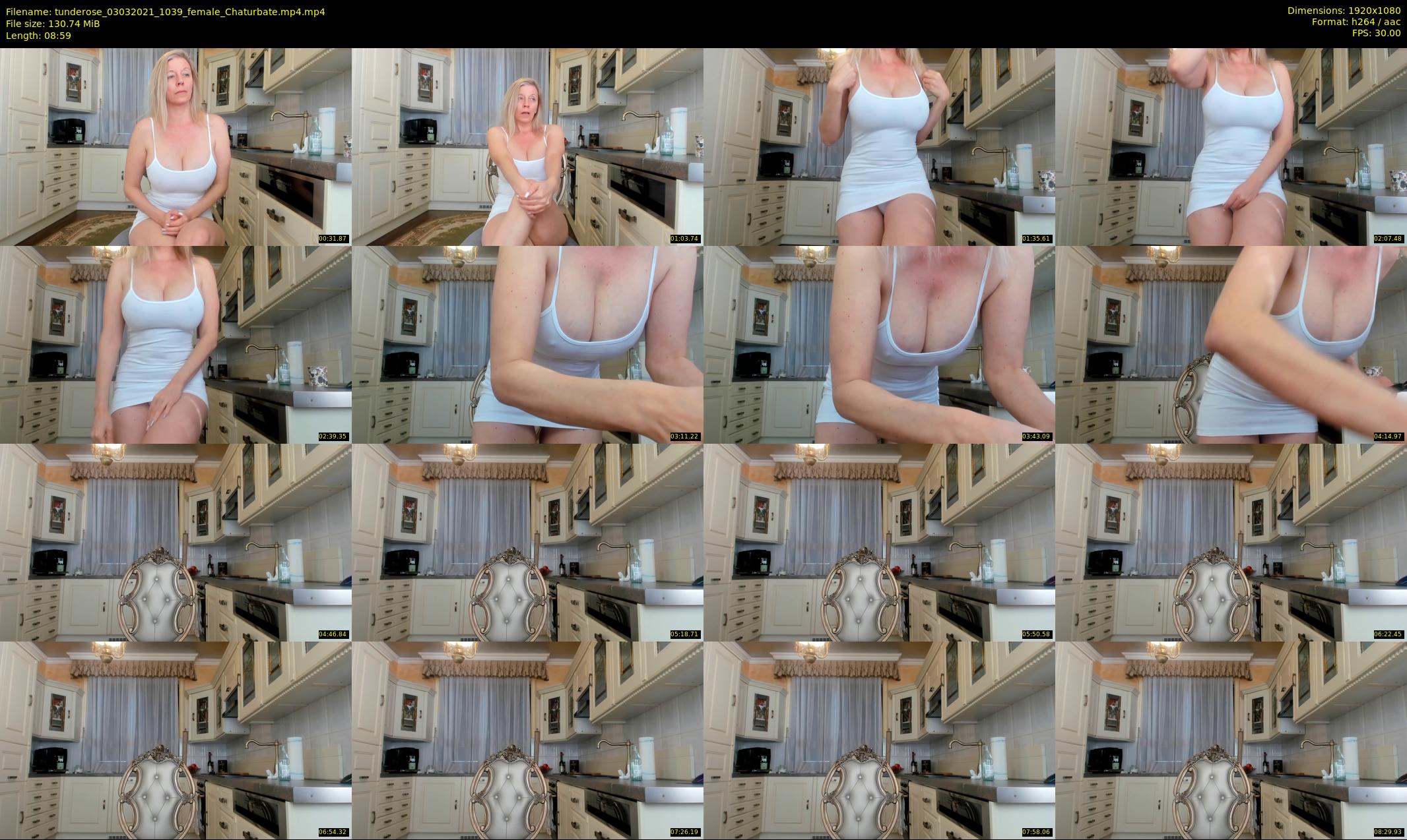 tunderose — 9 minute Chaturbate female cam show recording, 1080p, Mar 3, 2021