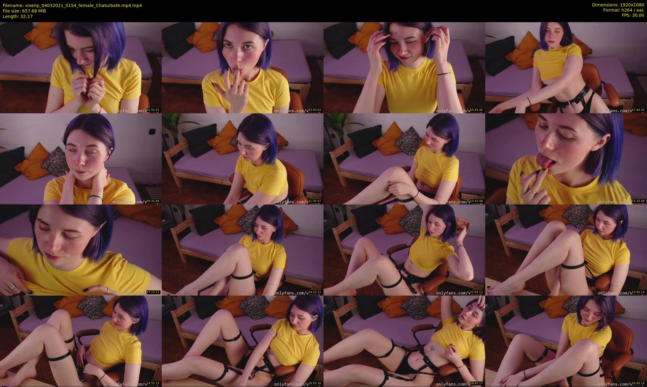 vixenp — 33 minute Chaturbate female cam show recording, 1080p, Mar 4, 2021