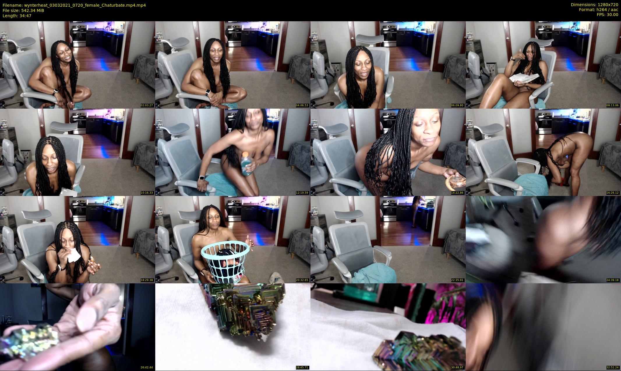 wynterheat — 35 minute Chaturbate female cam show recording, 720p, Mar 3, 2021