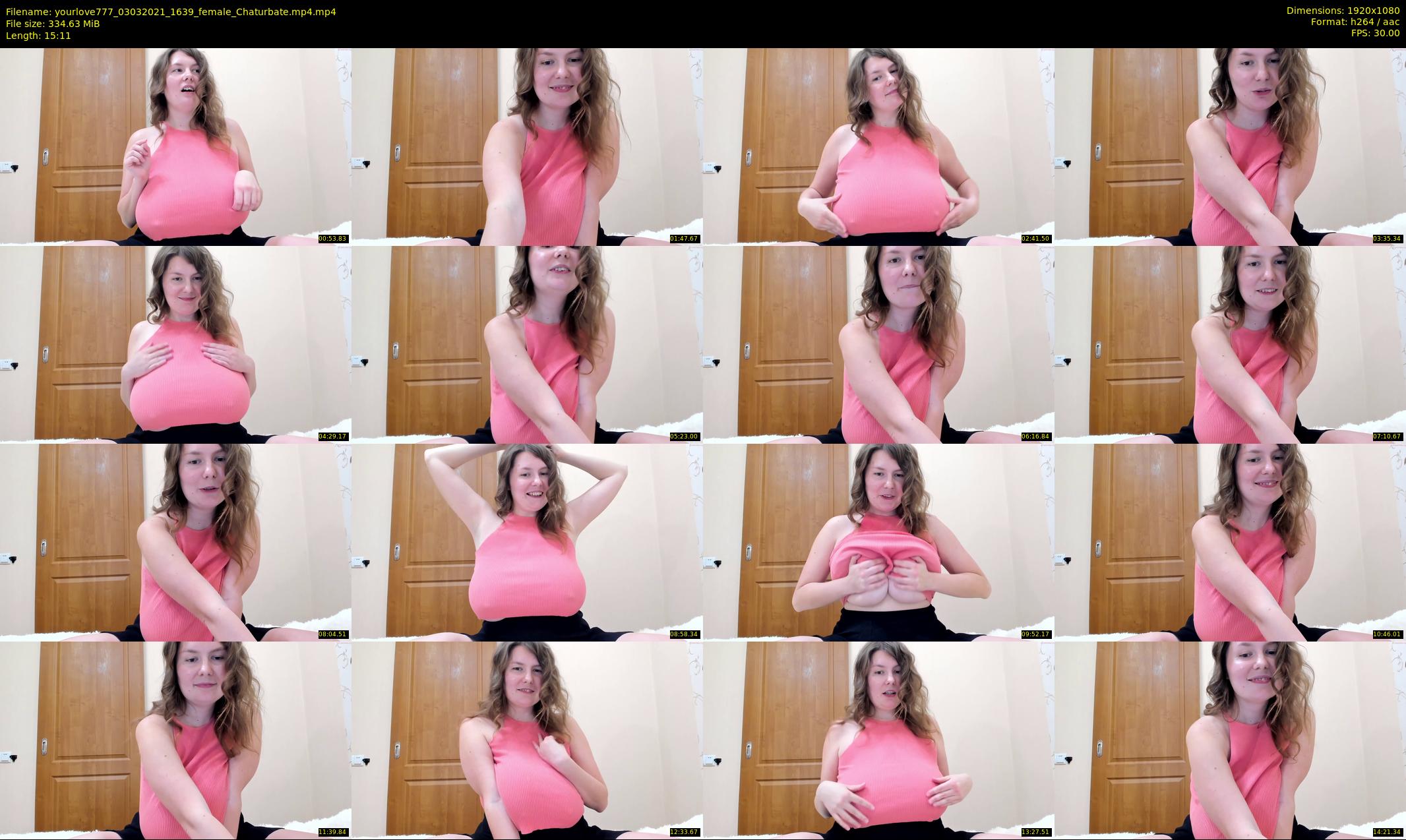 yourlove777 — 16 minute Chaturbate female cam show recording, 1080p, Mar 3, 2021