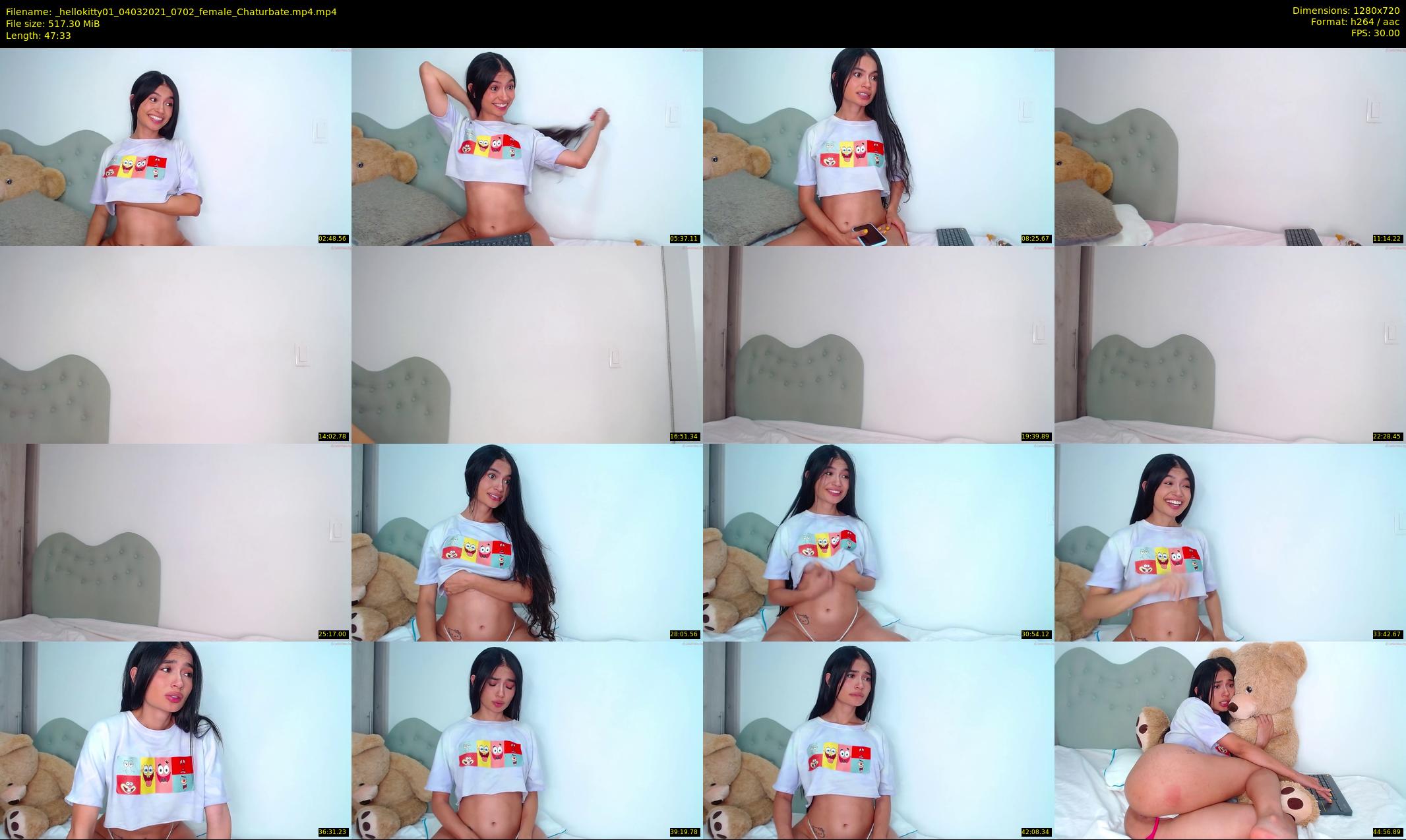 _hellokitty01 — 48 minute Chaturbate female cam show recording, 720p, Mar 4, 2021