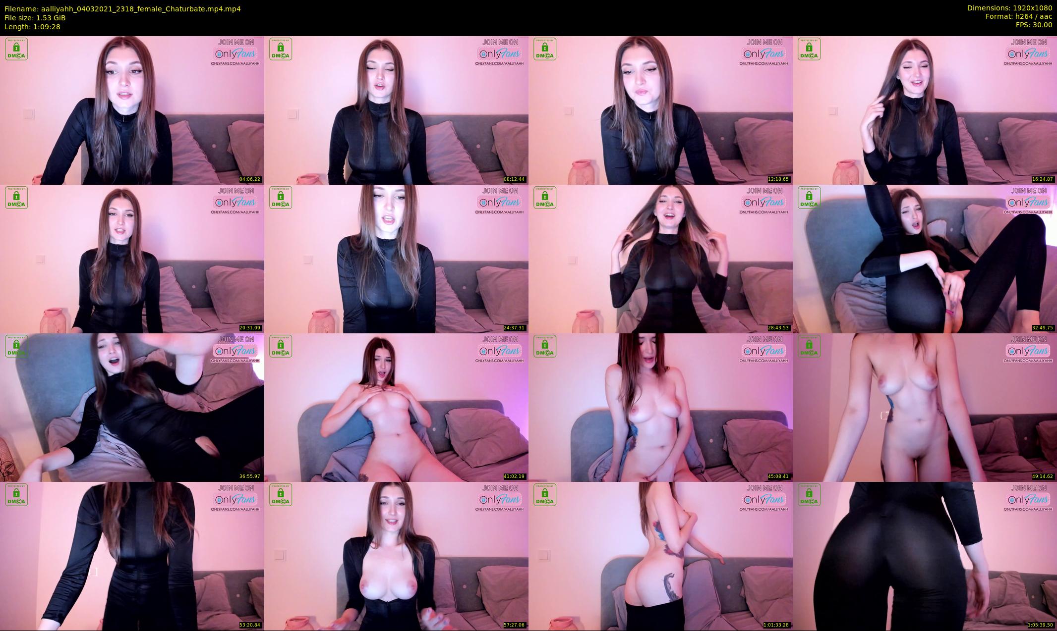 aalliyahh — 70 minute Chaturbate female cam show recording, 1080p, Mar 4, 2021