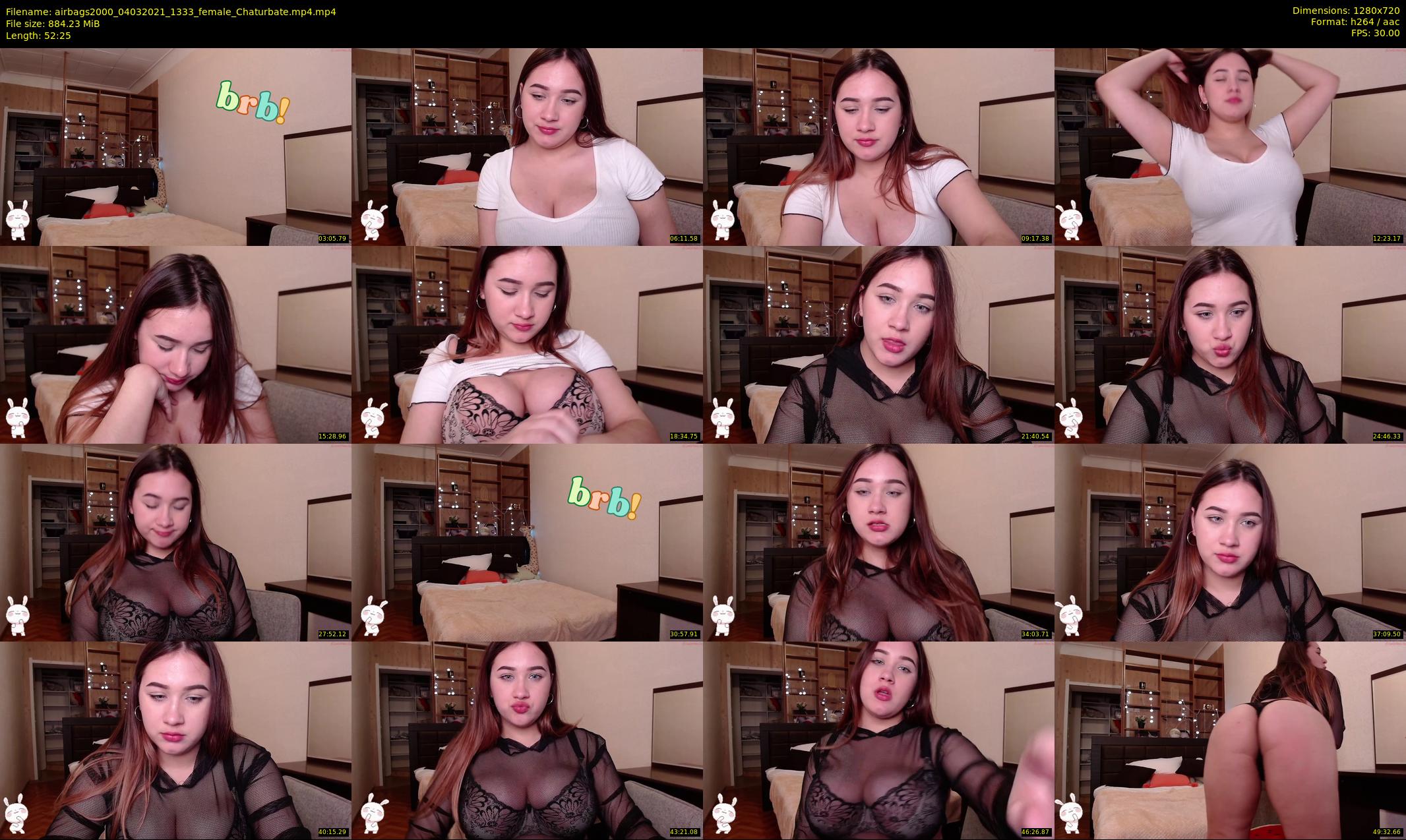 airbags2000 — 53 minute Chaturbate female cam show recording, 720p, Mar 4, 2021
