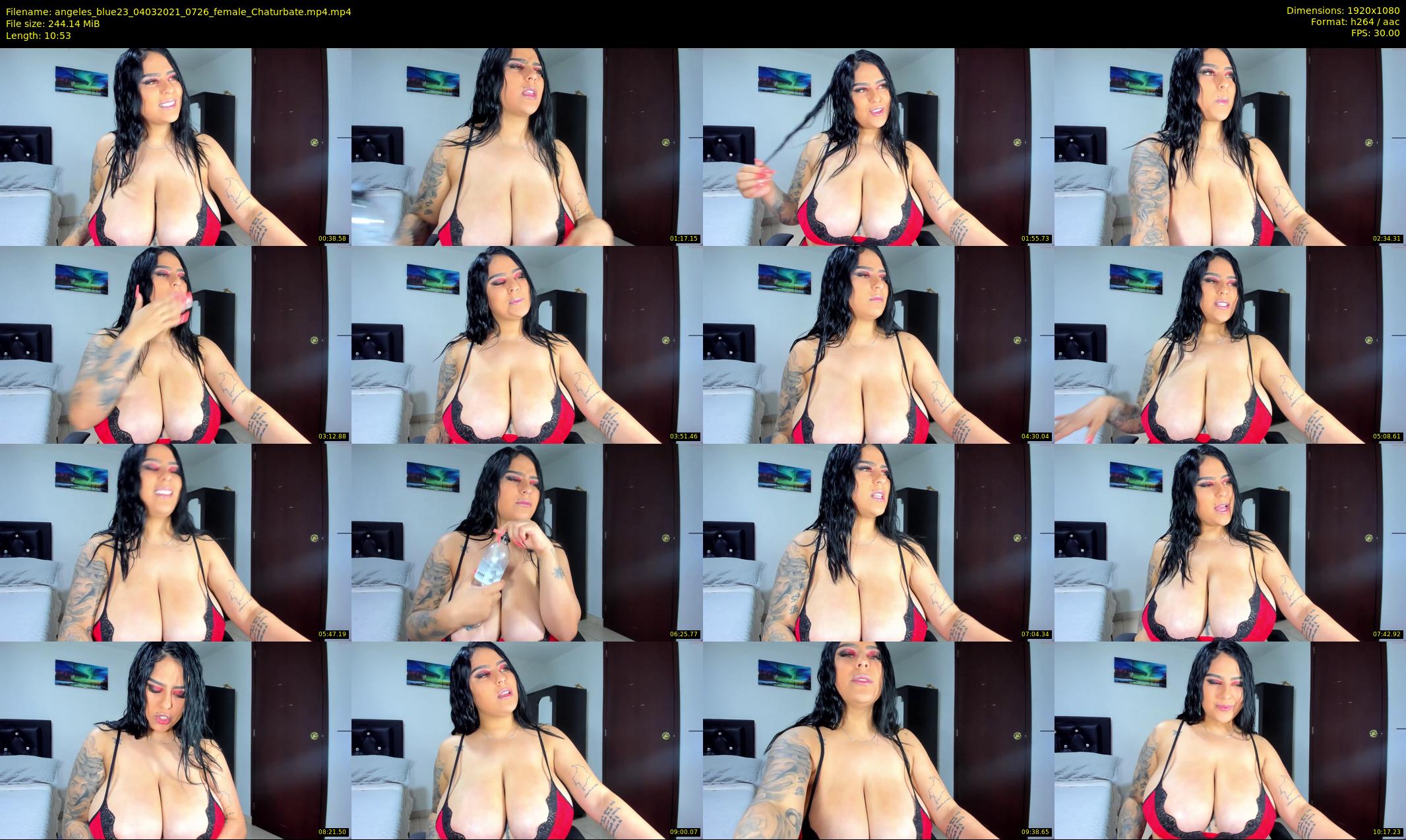 angeles_blue23 — 11 minute Chaturbate female cam show recording, 1080p, Mar 4, 2021