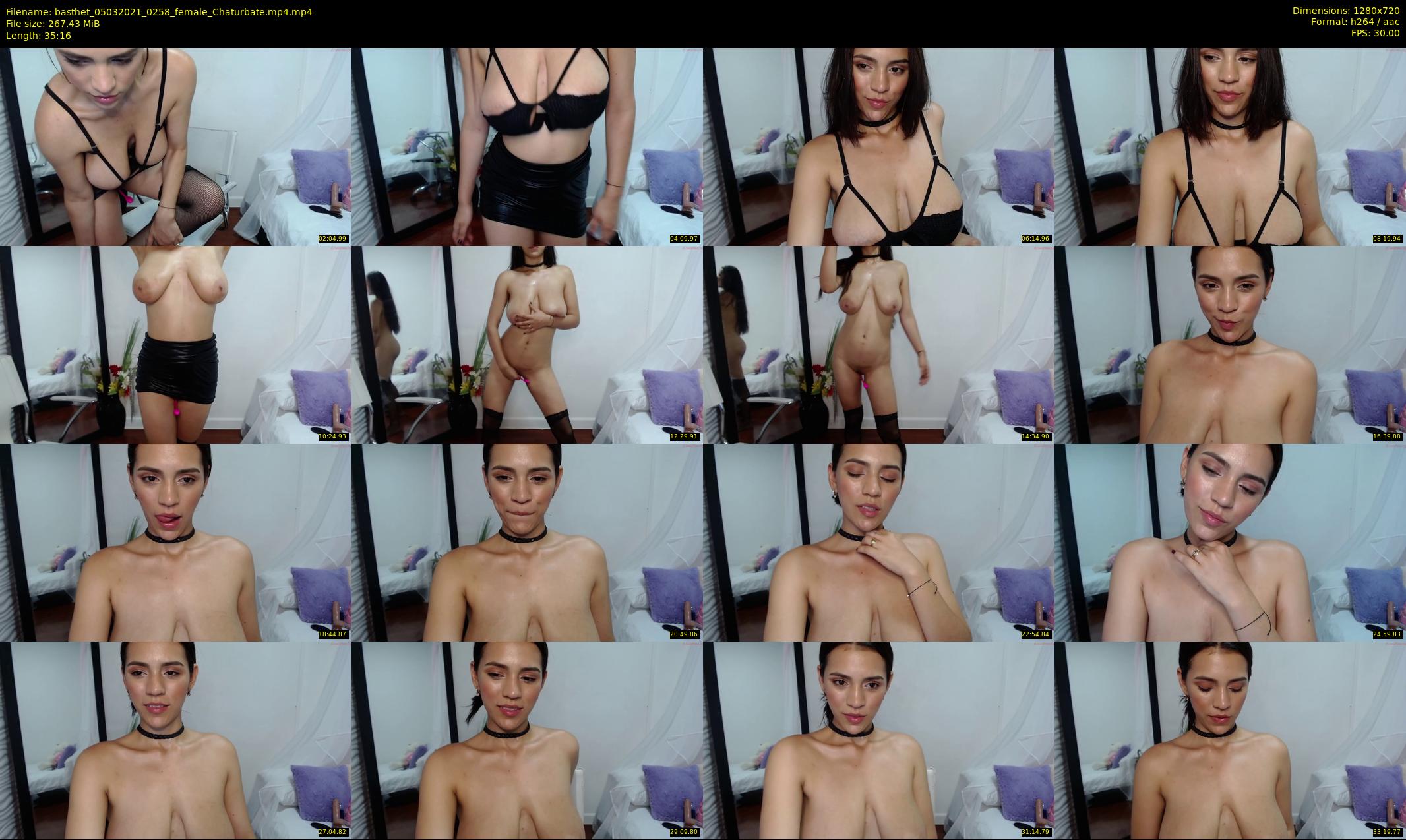 basthet — 36 minute Chaturbate female cam show recording, 720p, Mar 5, 2021