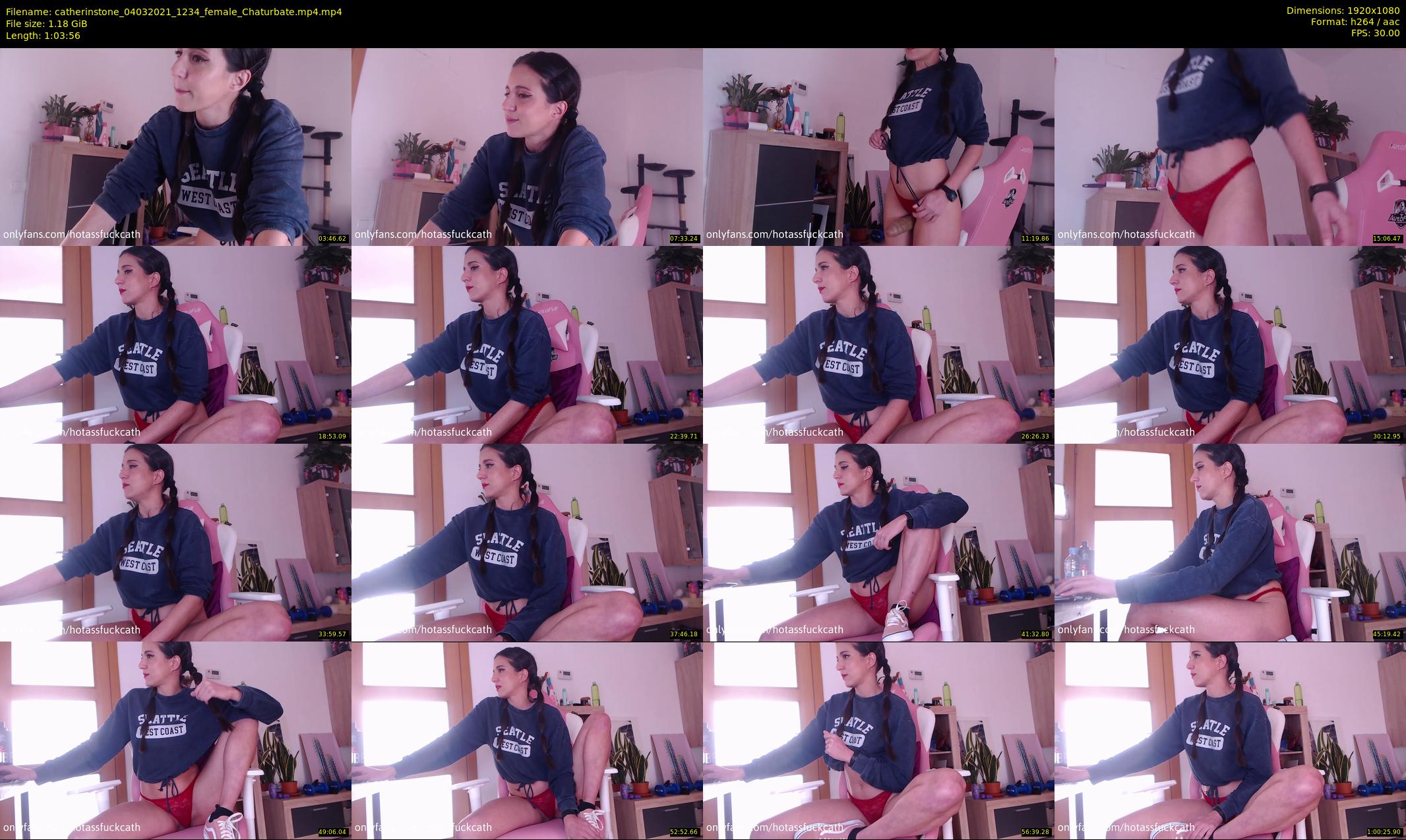 catherinstone — 64 minute Chaturbate female cam show recording, 1080p, Mar 4, 2021