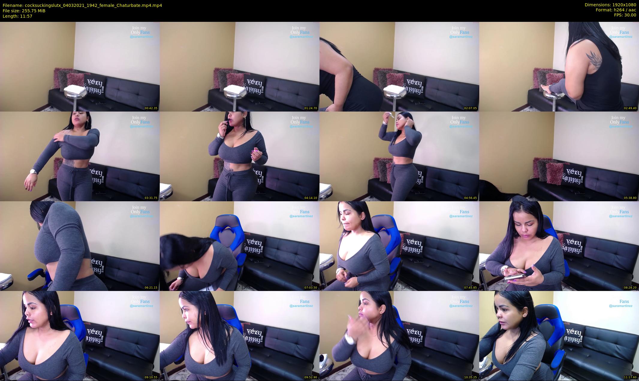 cocksuckingslutx — 12 minute Chaturbate female cam show recording, 1080p, Mar 4, 2021