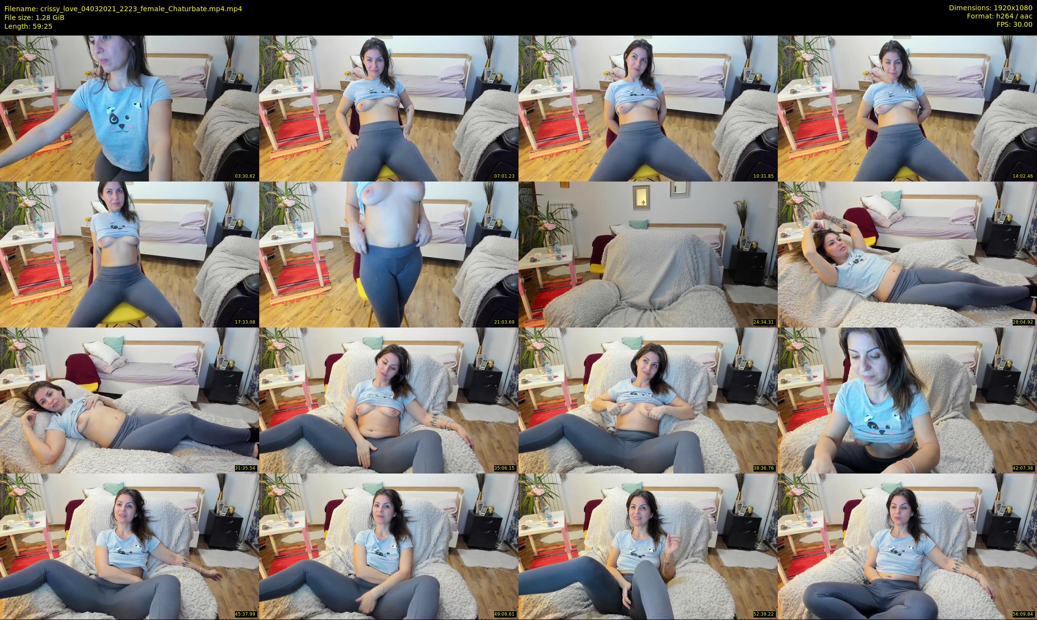 crissy_love — 60 minute Chaturbate female cam show recording, 1080p, Mar 4, 2021