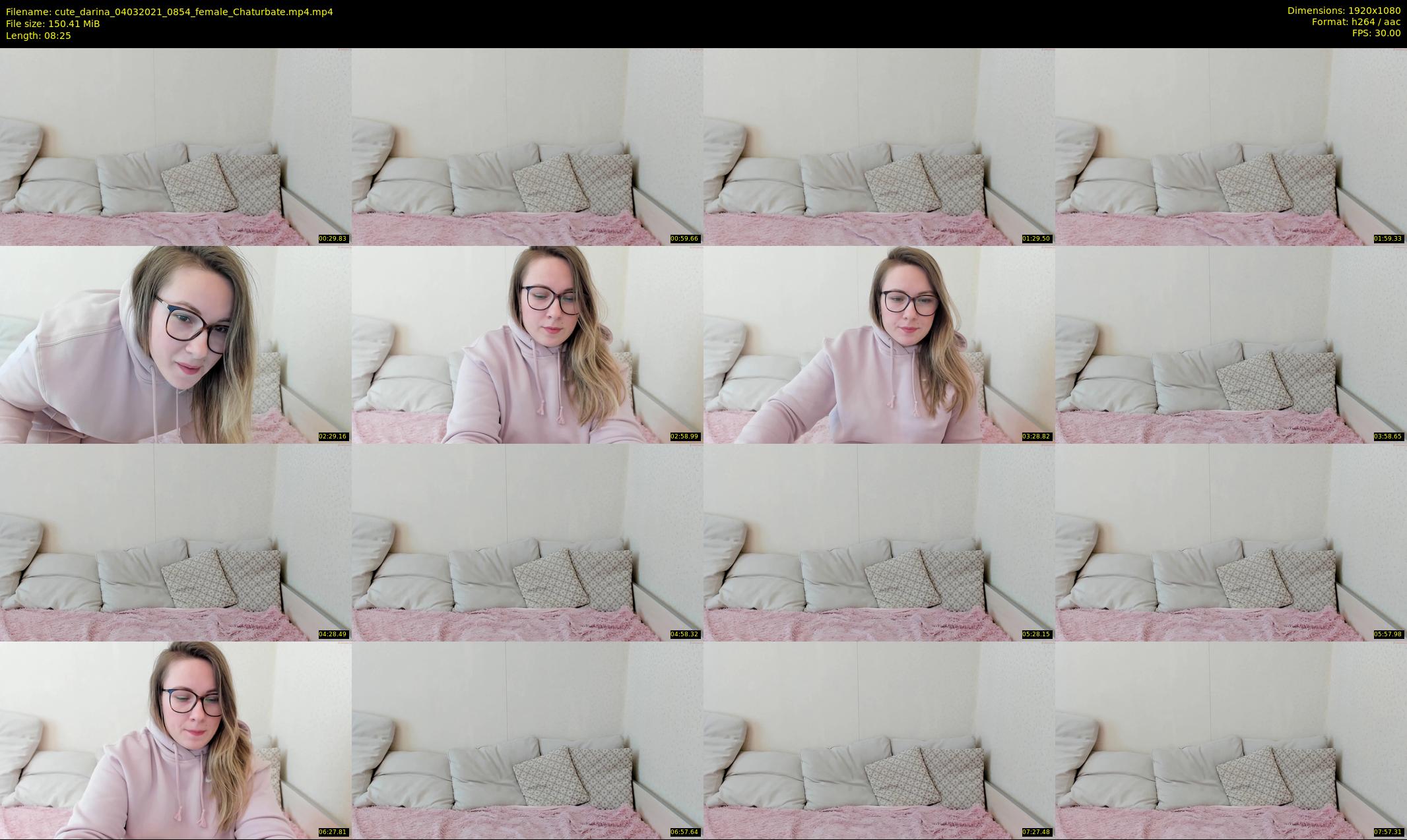 cute_darina — 9 minute Chaturbate female cam show recording, 1080p, Mar 4, 2021